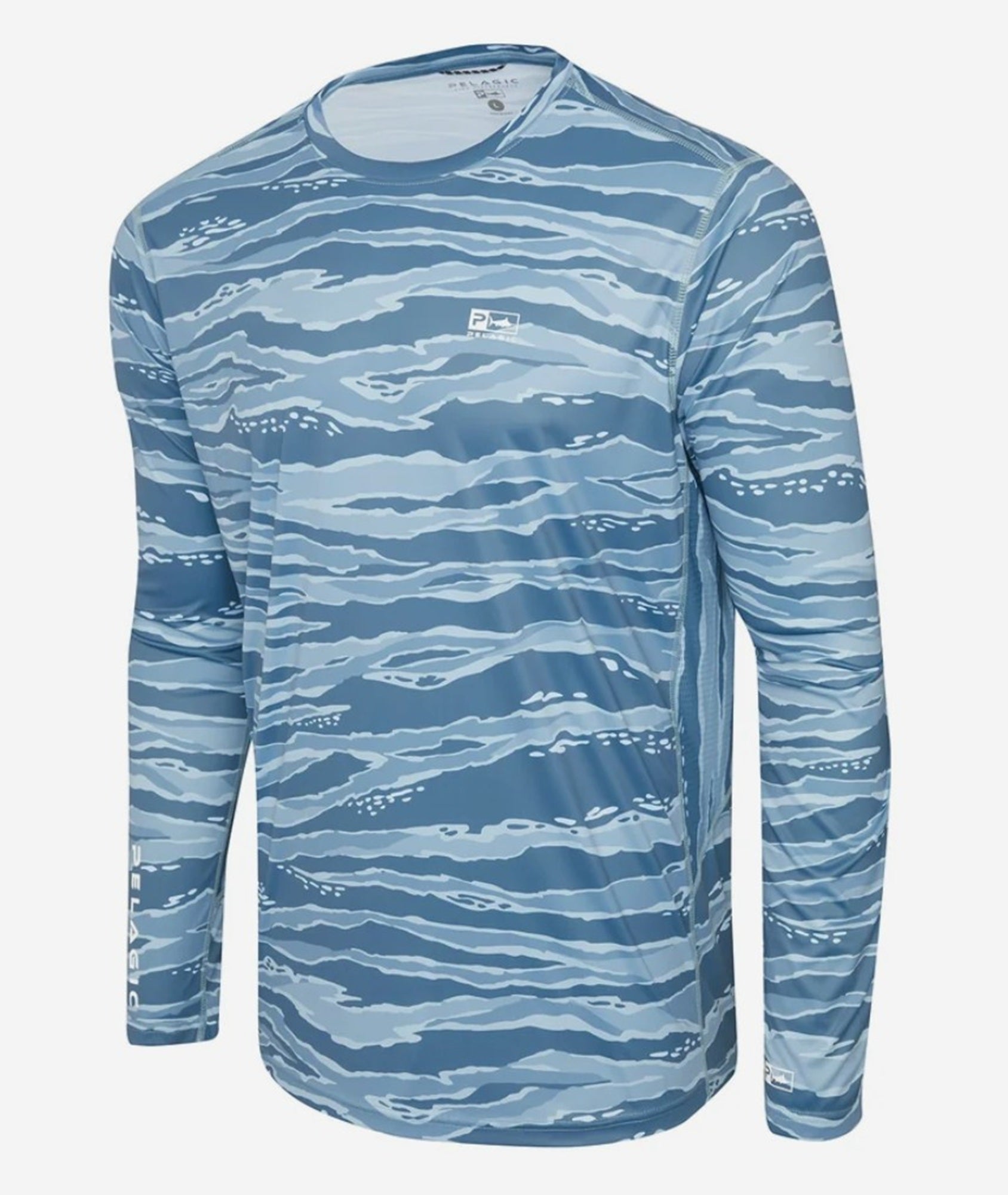 Pelagic 1015262002 Fishing Shirt Long Sleeve Vaportek Wahoo PET XL (6192)