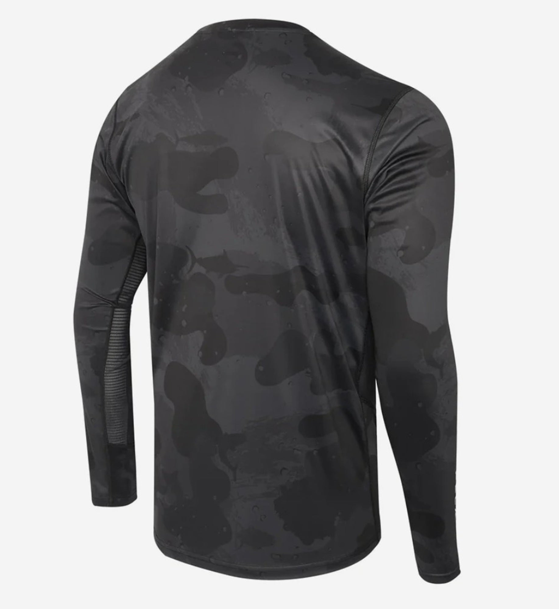 Pelagic 1015261013 Fishing Shirt VaporTek Brush Camo Allover BLK XXL (7243)