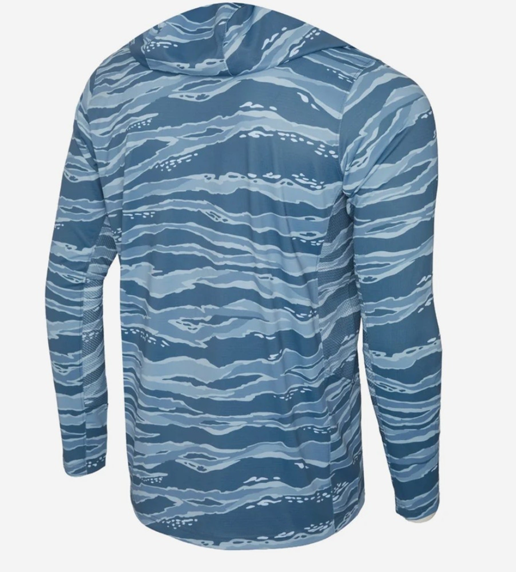 Pelagic 1015262004 Fishing Shirt Hooded ExoTech Wahoo Camo PET XXL (7526)