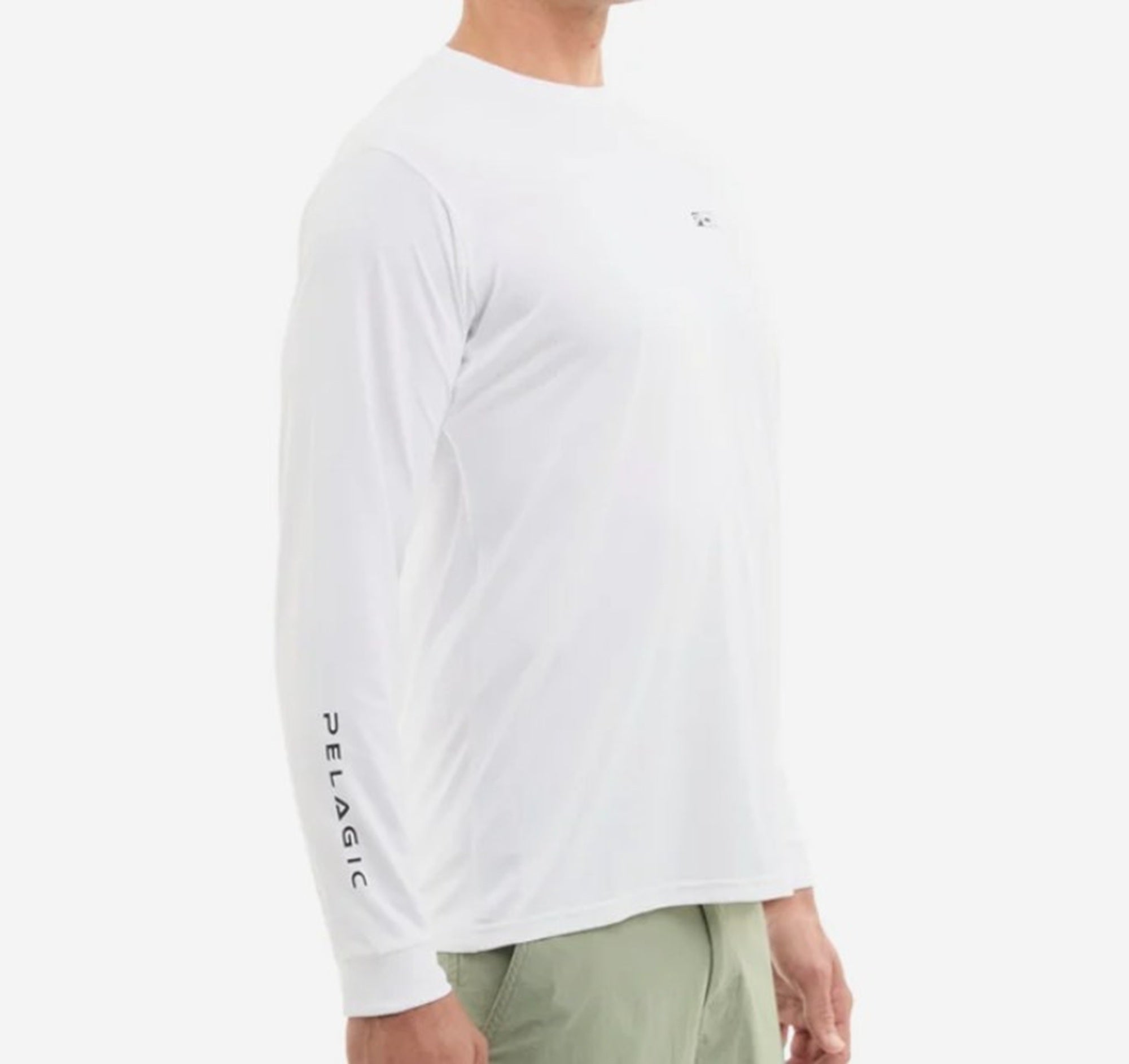 Pelagic 1015263002 Fishing Shirt L/S Aquatek Goione WHT XL (9919)