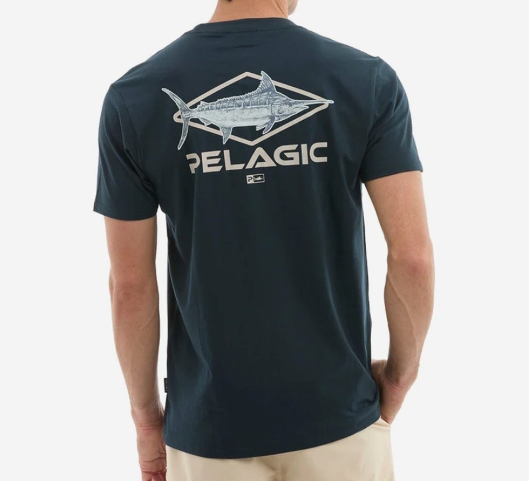 Pelagic 1171263001 Tee Shirt Premium Big Blue DNY Size M (0601)