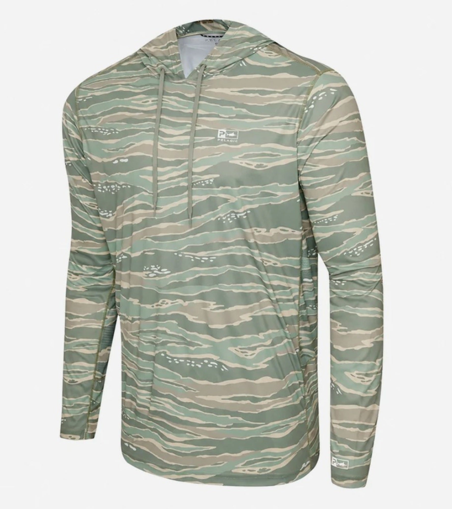 Pelagic 1015261000 Fishing Shirt Vaportek Hooded Wahoo MAN Size XL (2261)