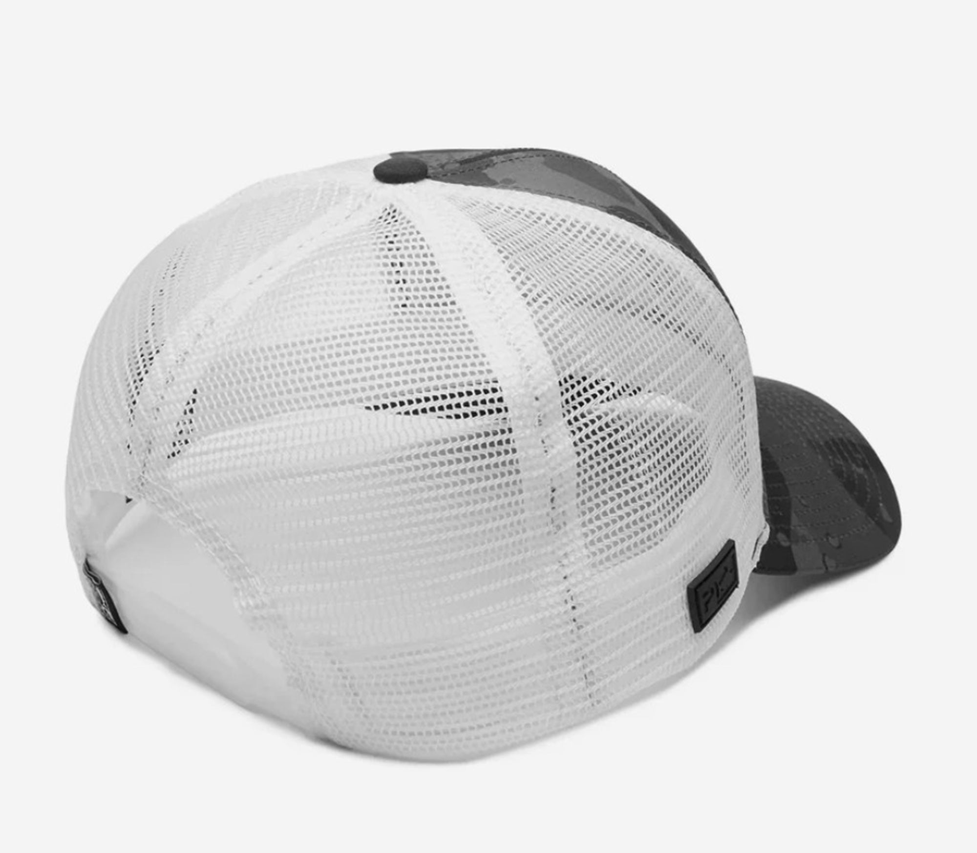 Pelagic 1202 Cap Trucker Flybridge Brushed Camo BLK Size Free (6788)