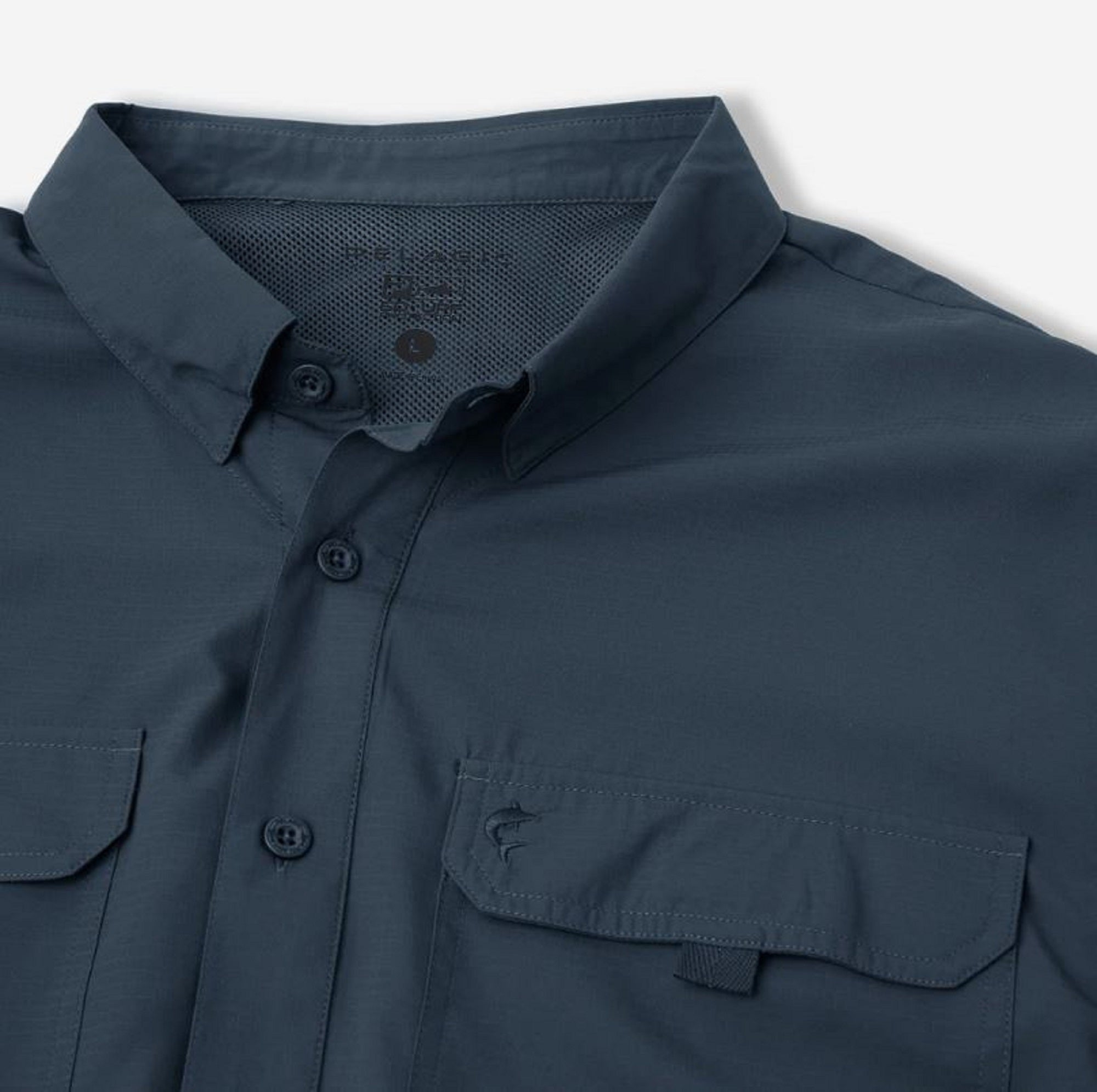 Pelagic 1017 Fishing Shirt Long Sleeve Keys LS DNY Size S (7327)