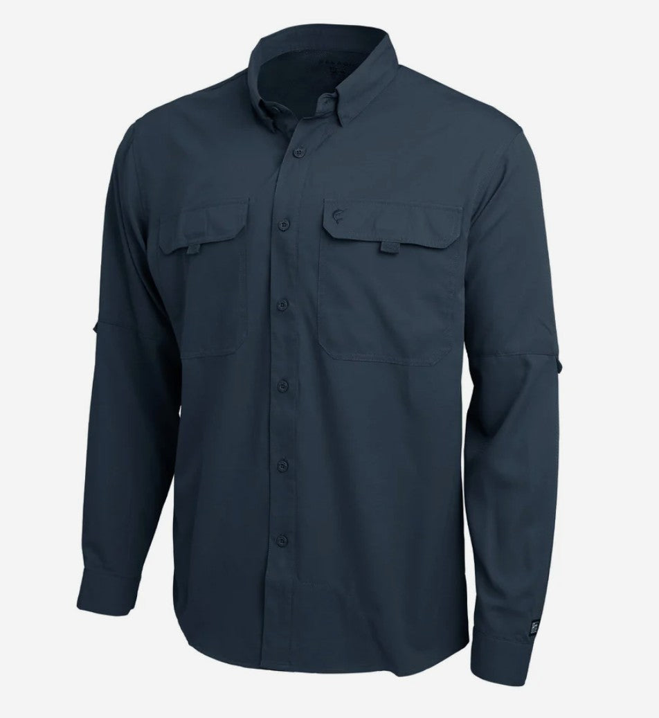Pelagic 1017253004 Fishing Shirt Long Sleeve Keys DNY Size XXL (7365)