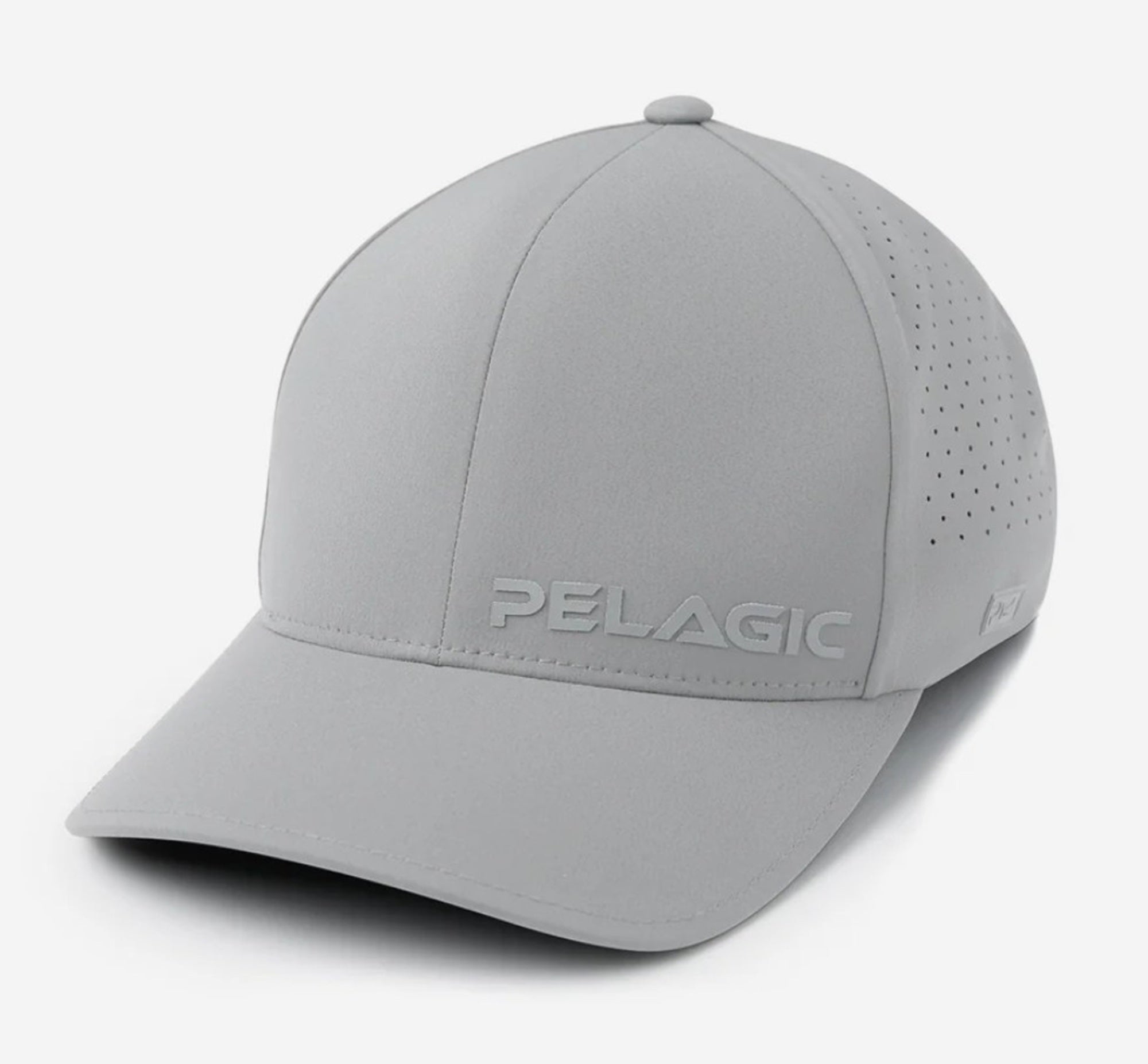 Pelagic 1201253050 Cap Alpha Snapback Logo LGY Size L/XL (8386)