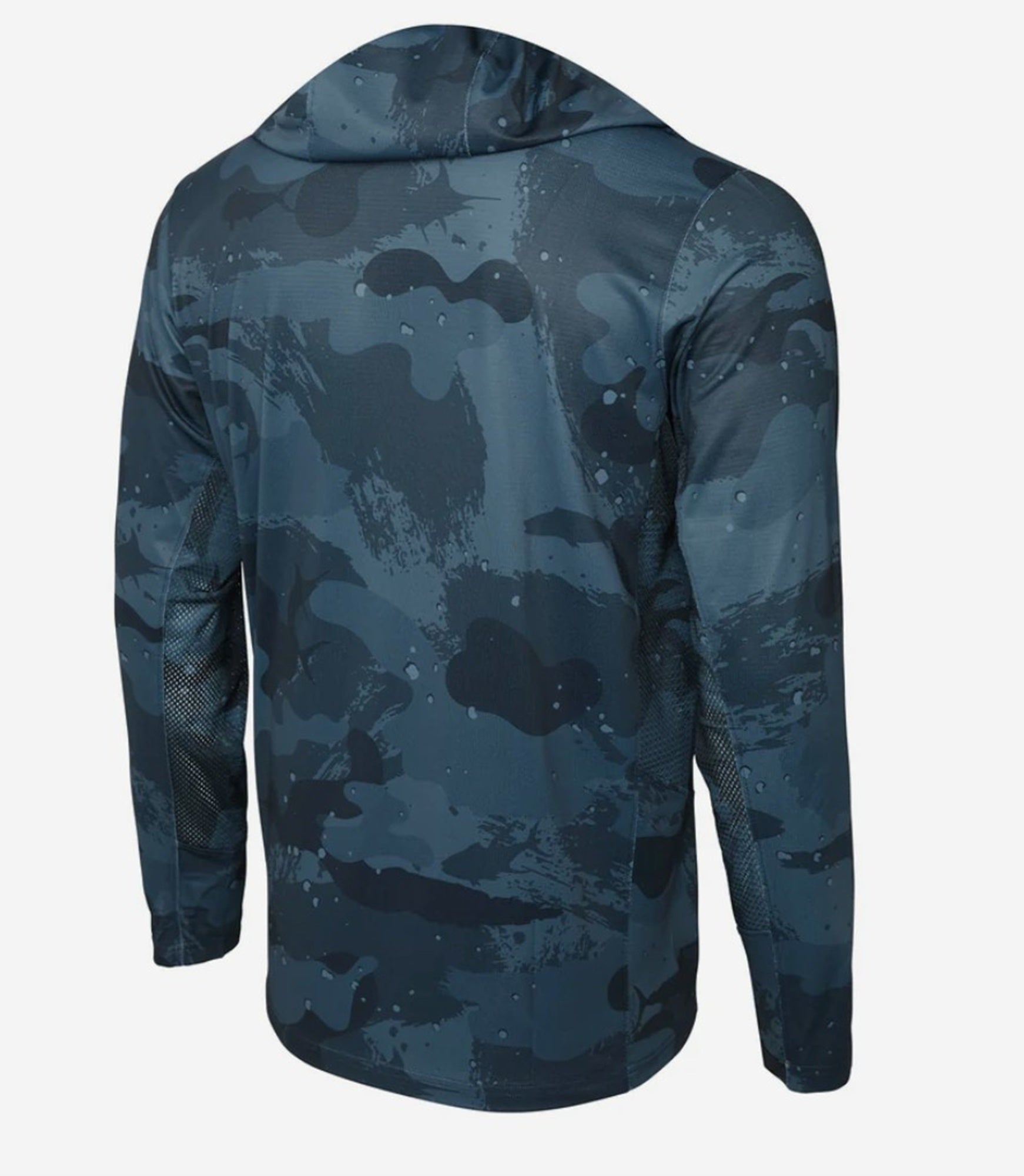 Pelagic 1015251000 Fishing Shirt Hooded ExoTech Brush Camo DNY XS (0297)