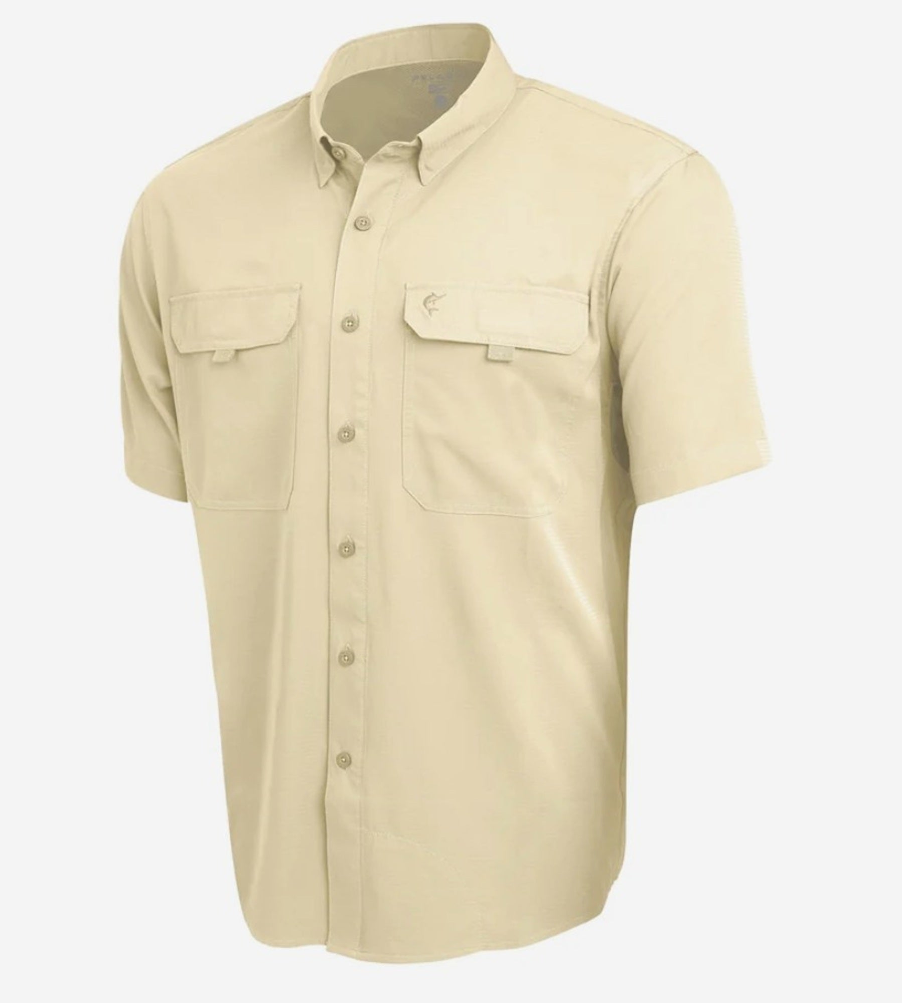 Pelagic 1016261006 Fishing Shirt Short Sleeve Keys SND Size M (4569)