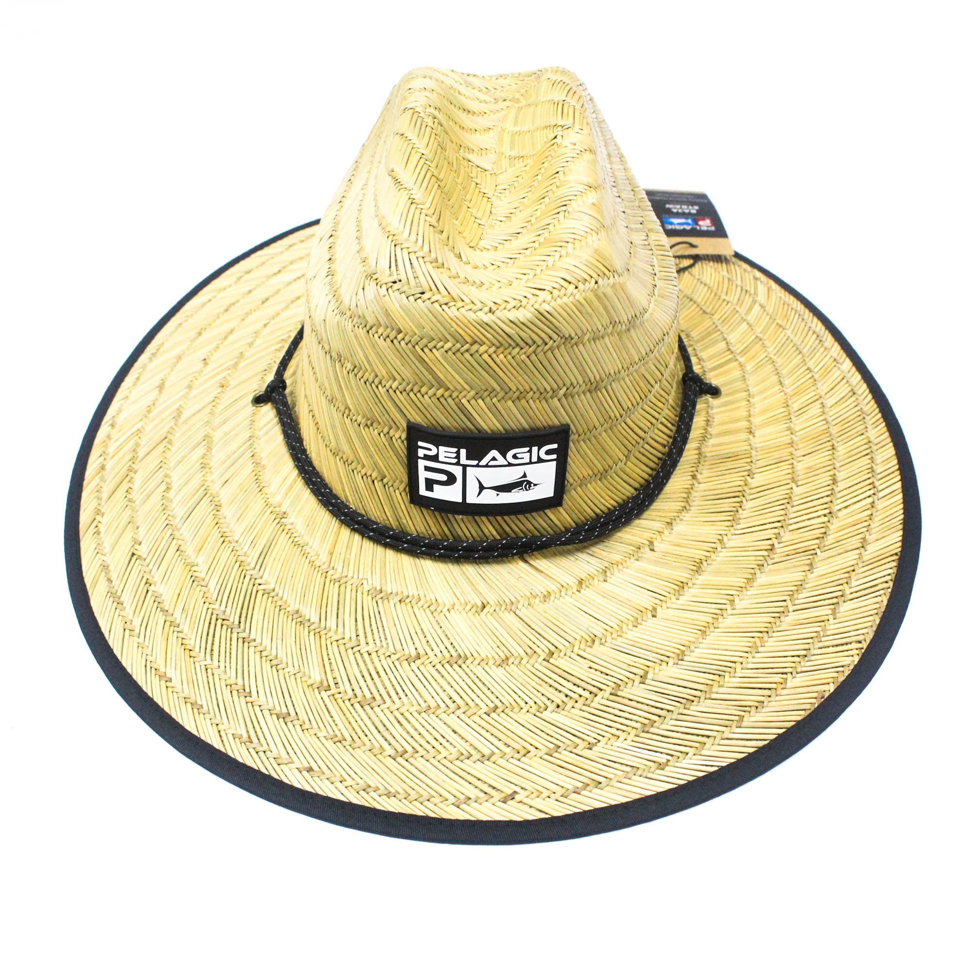 Pelagic 1205261002 Hat Straw Deluxe KHA (8734)
