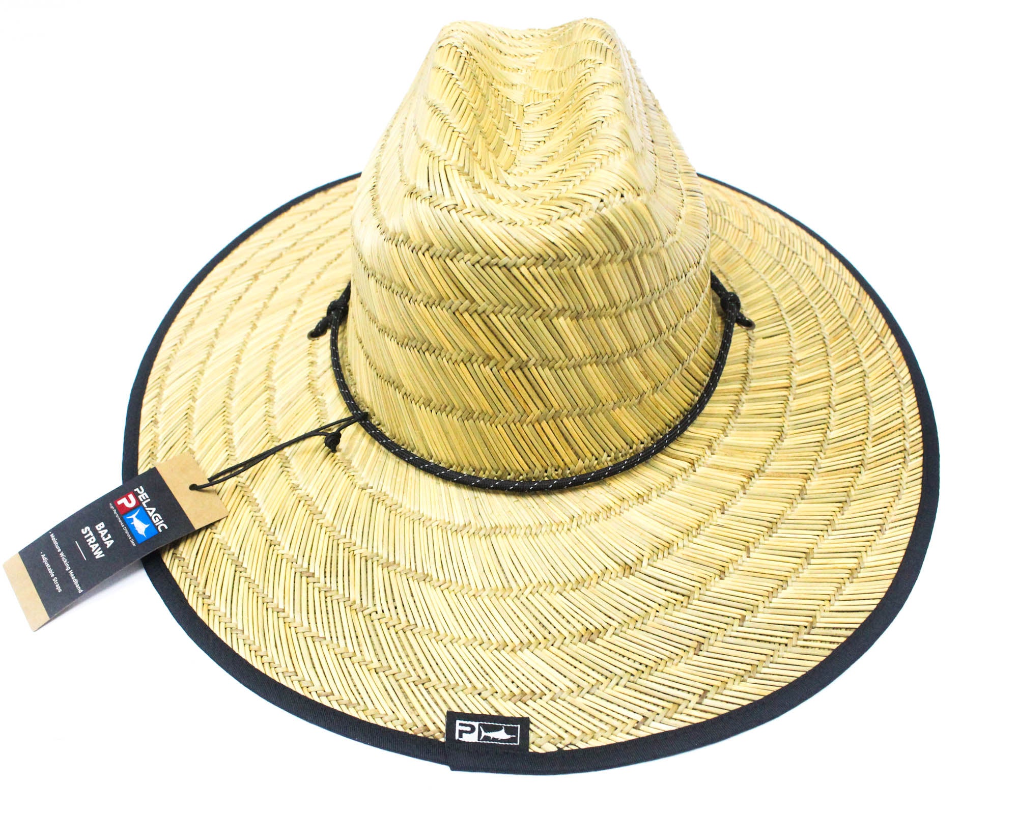 Pelagic 1205261002 Hat Straw Deluxe KHA (8734)