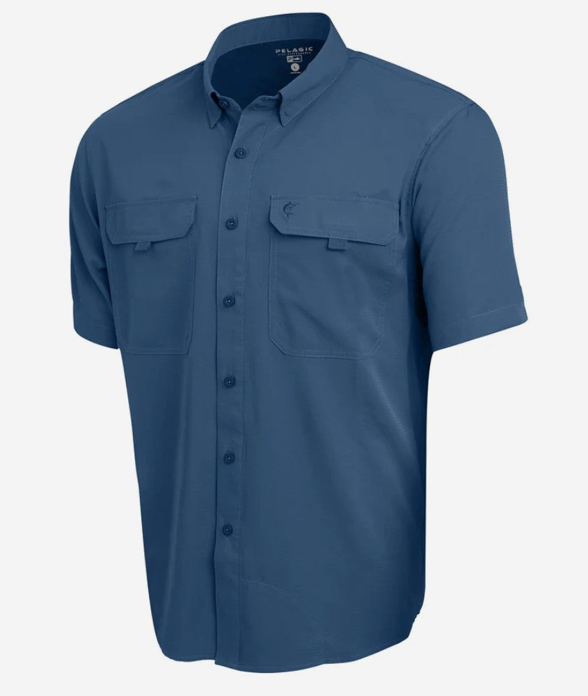 Pelagic 1016261006 Fishing Shirt Short Sleeve Keys ABY Size XXL (8918)
