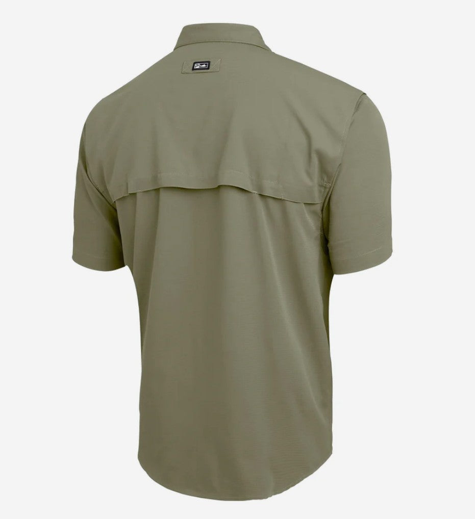 Pelagic 1016261006 Fishing Shirt Short Sleeve Keys DOL Size L (9076)