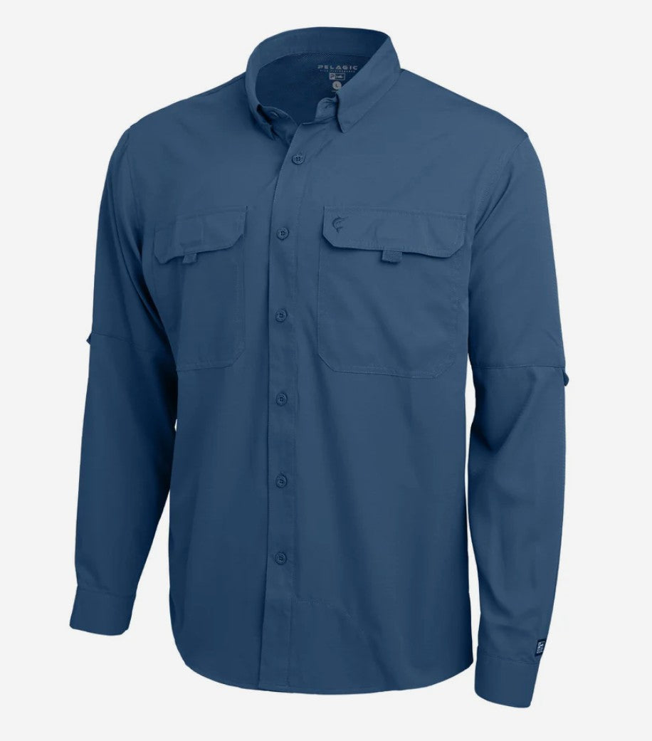 Pelagic 1017253004 Fishing Shirt Long Sleeve Keys ABY Size 3XL (9281)