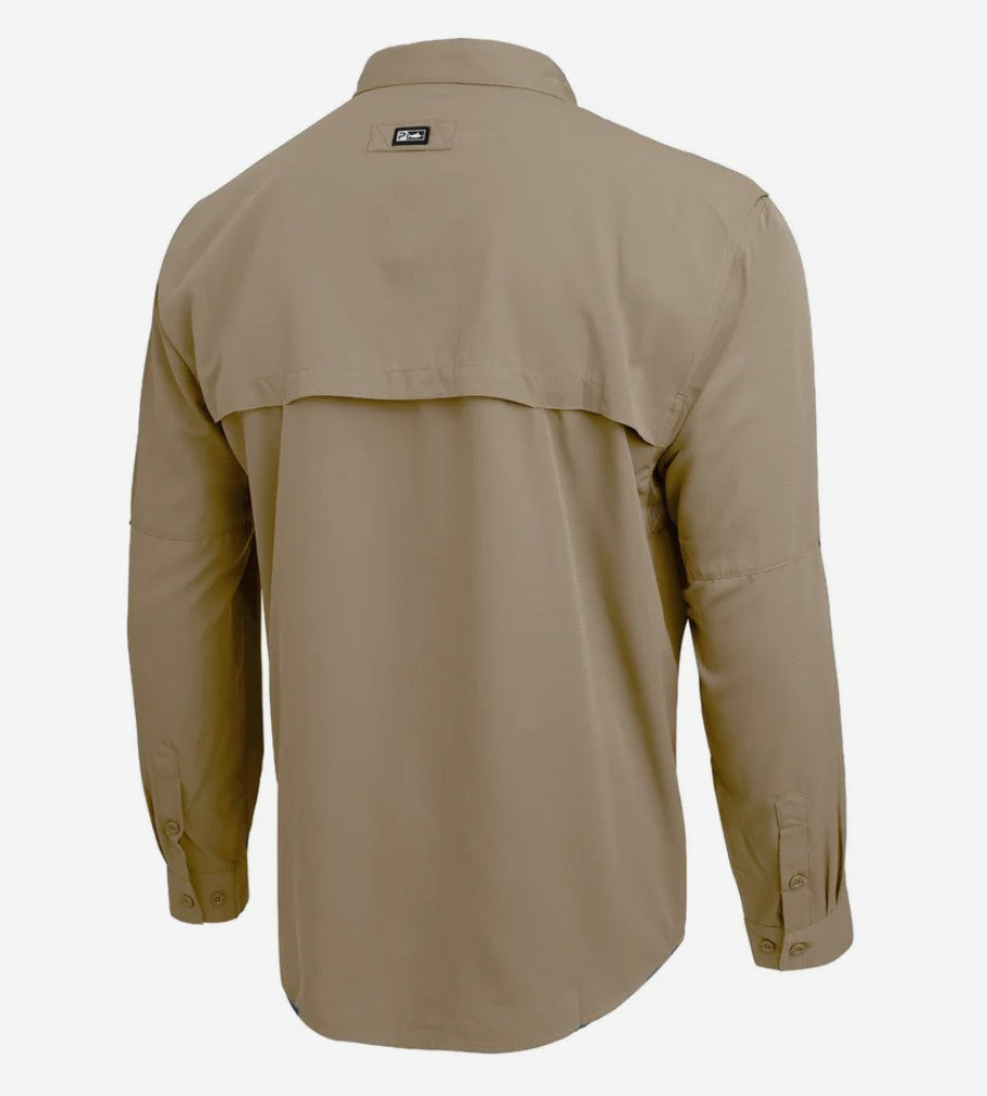 Pelagic 1017253004 Fishing Shirt Long Sleeve Keys DKH Size 3XL (9403)