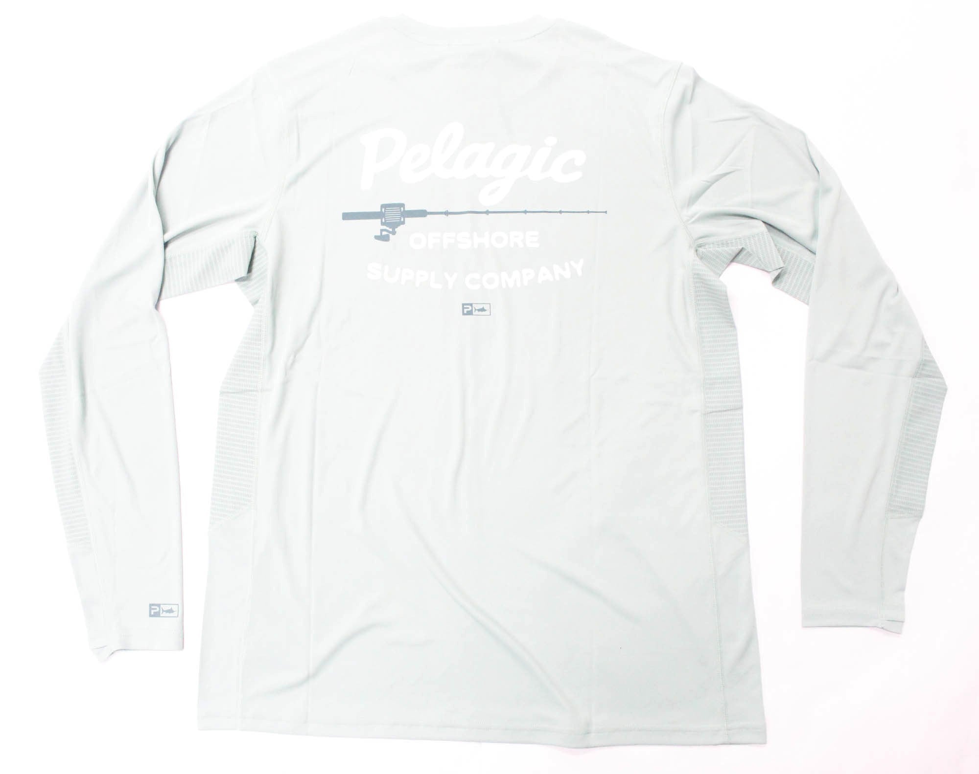 Pelagic 1015263015 Fishing Shirt L/S Vaportek Rodney SAG Size M (6456)
