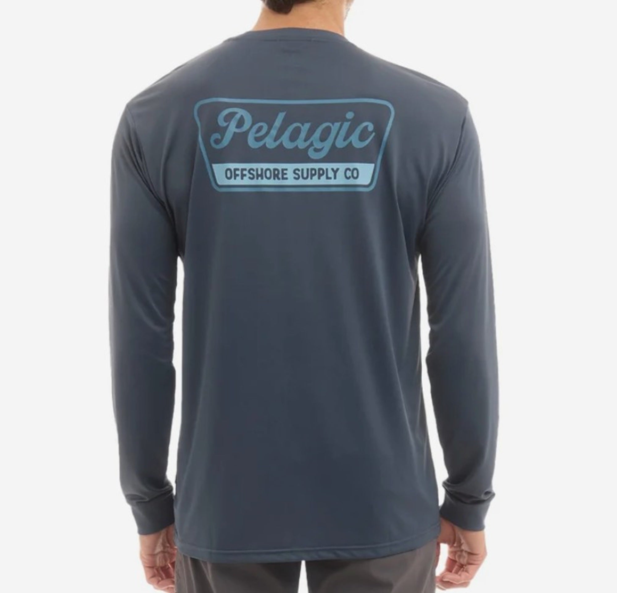 Pelagic 1015263012 Fishing Shirt L/S Aquatek Dockline DNY S (6685)