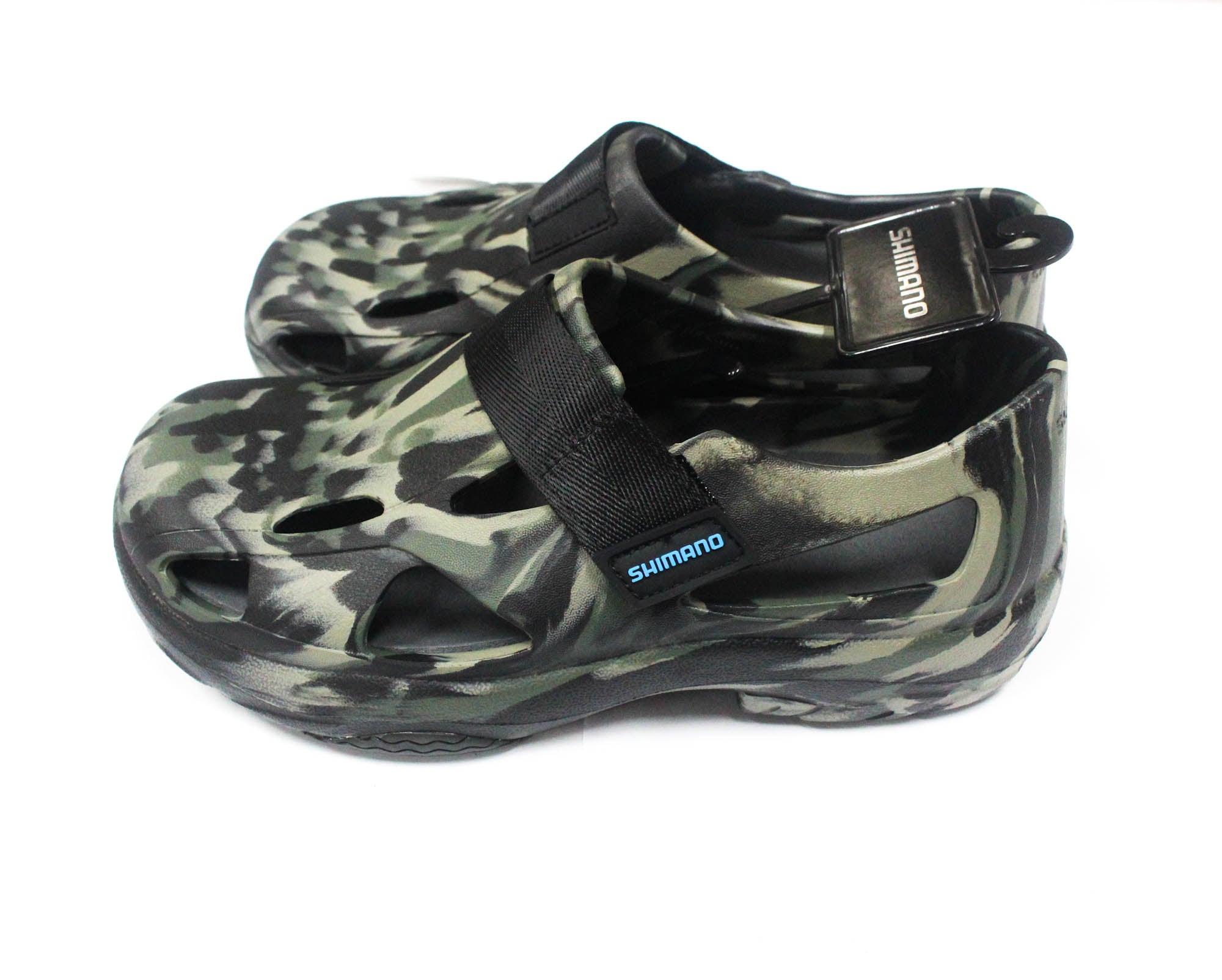 Shimano Evair Fishing Shoes FS-168 Khaki CM Size EU 43 , US M9/W11 (0212)