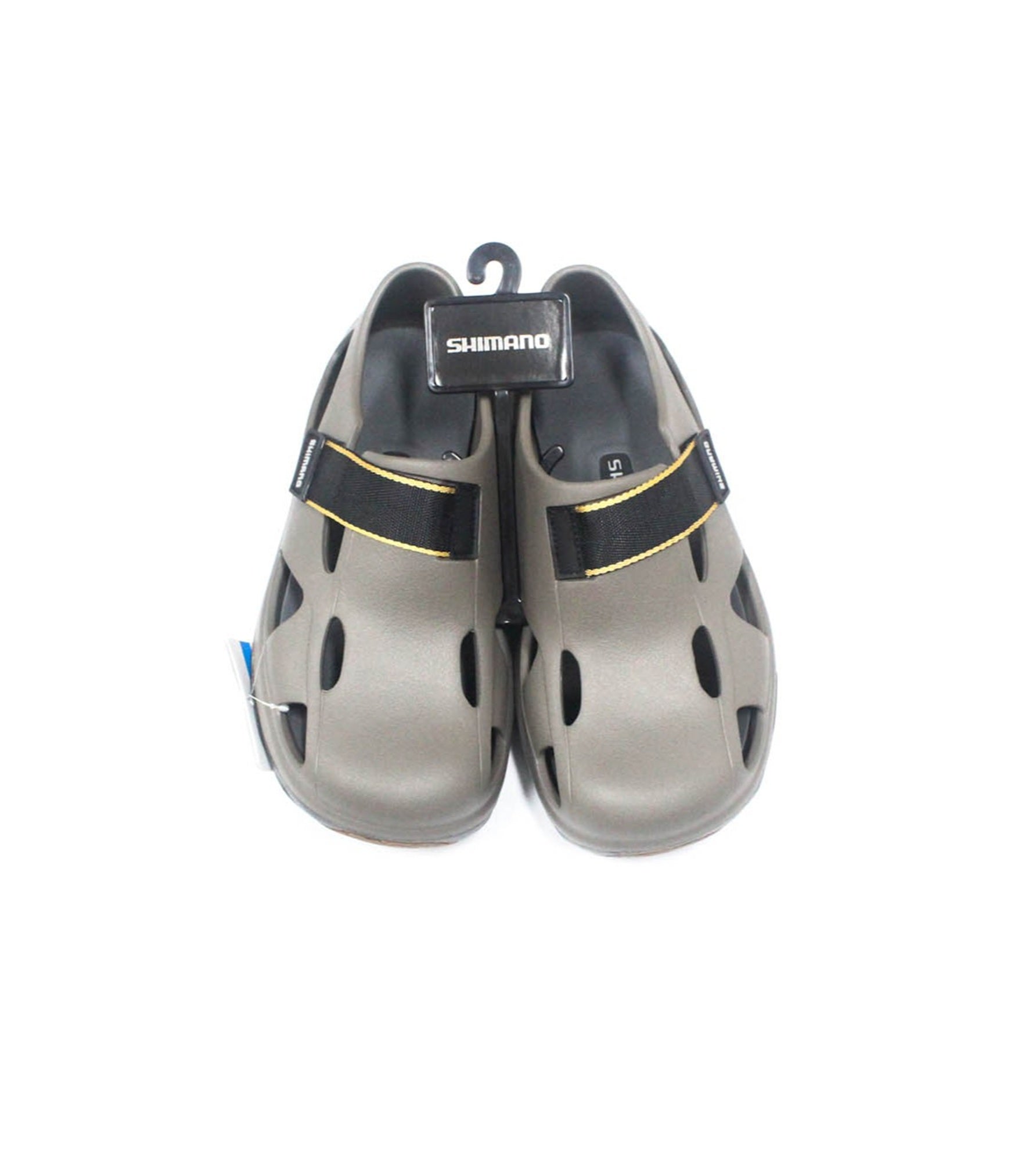 Shimano Evair Fishing Shoes FS-168 Khaki Blk Size EU 42 , US M8/W10 (1684)