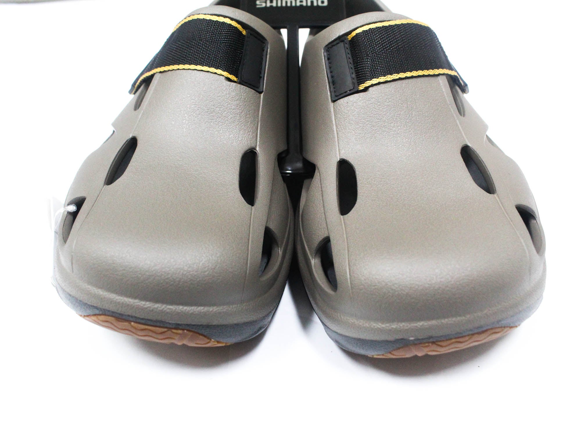 Shimano Evair Fishing Shoes FS-168 Khaki Blk Size EU 43 , US M9/W11 (1752)