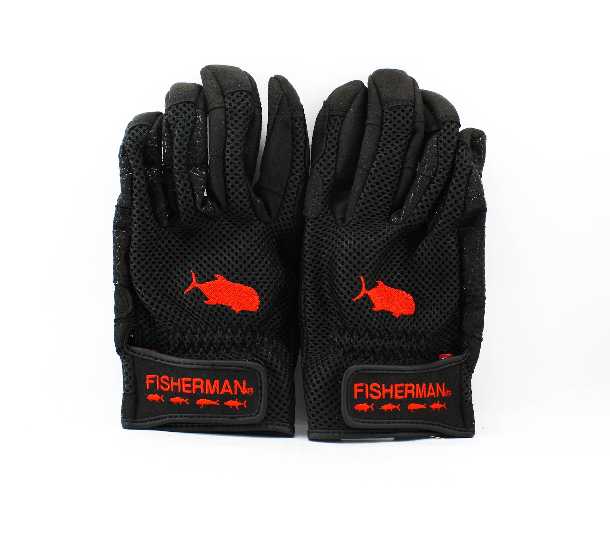 Fisherman Gloves 3D High Grip Cool Black Size L (0311)