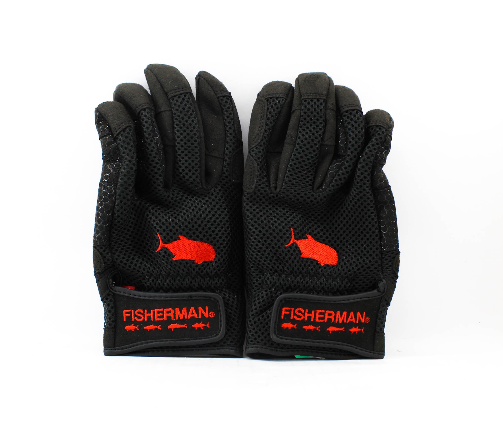 Fisherman Gloves 3D Super Cool Black Size LA (0318)