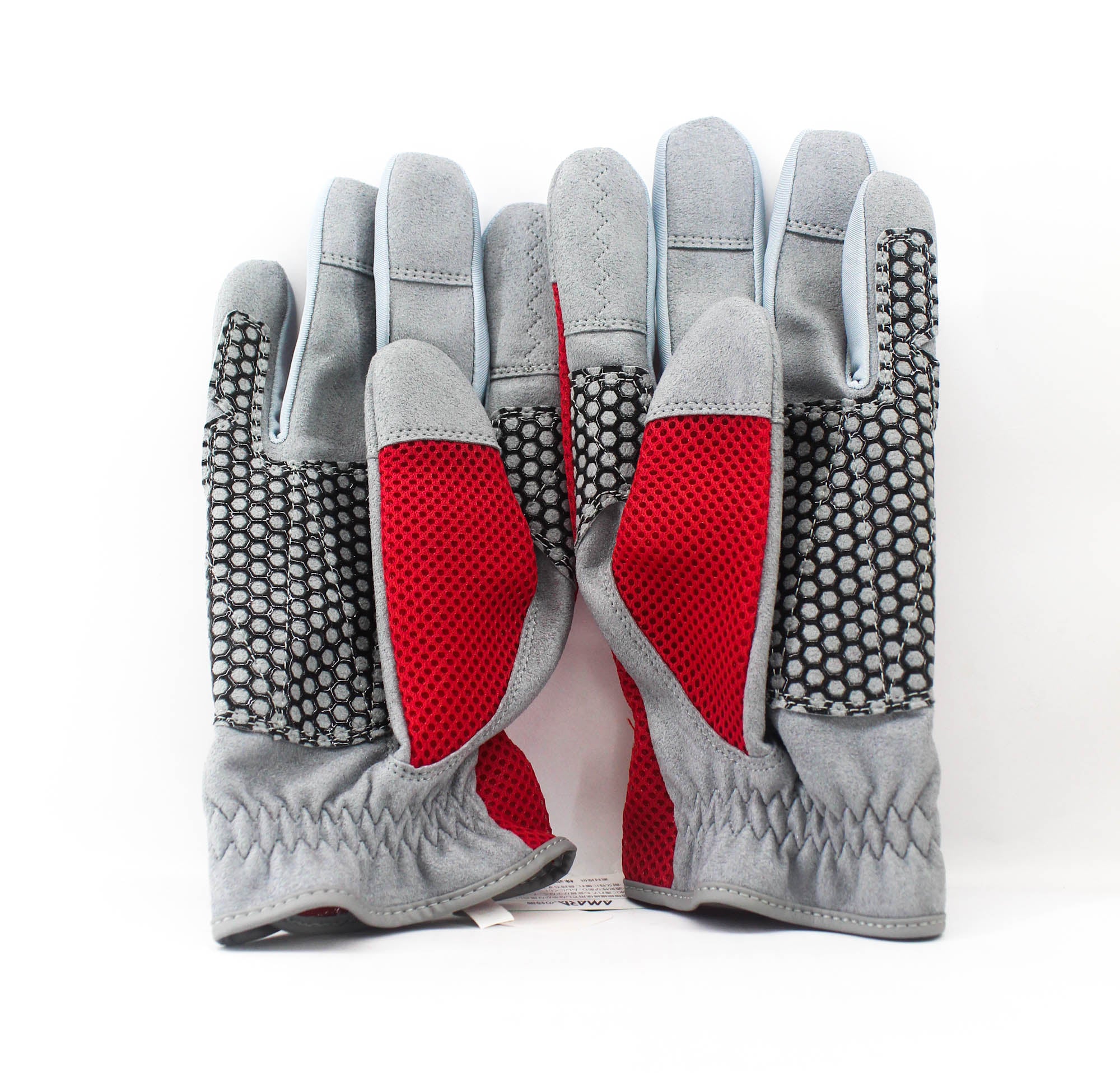 Fisherman Gloves High Grip Red Size XL (0337)