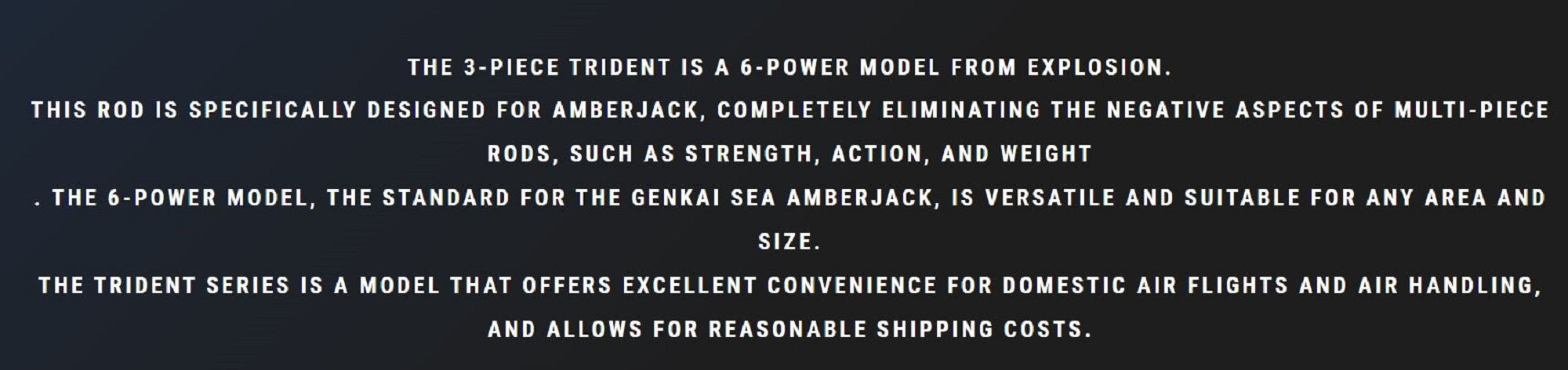 MC Works Rod Spinning EX826HF STD P.E 5-8 80-150 grams (2145)