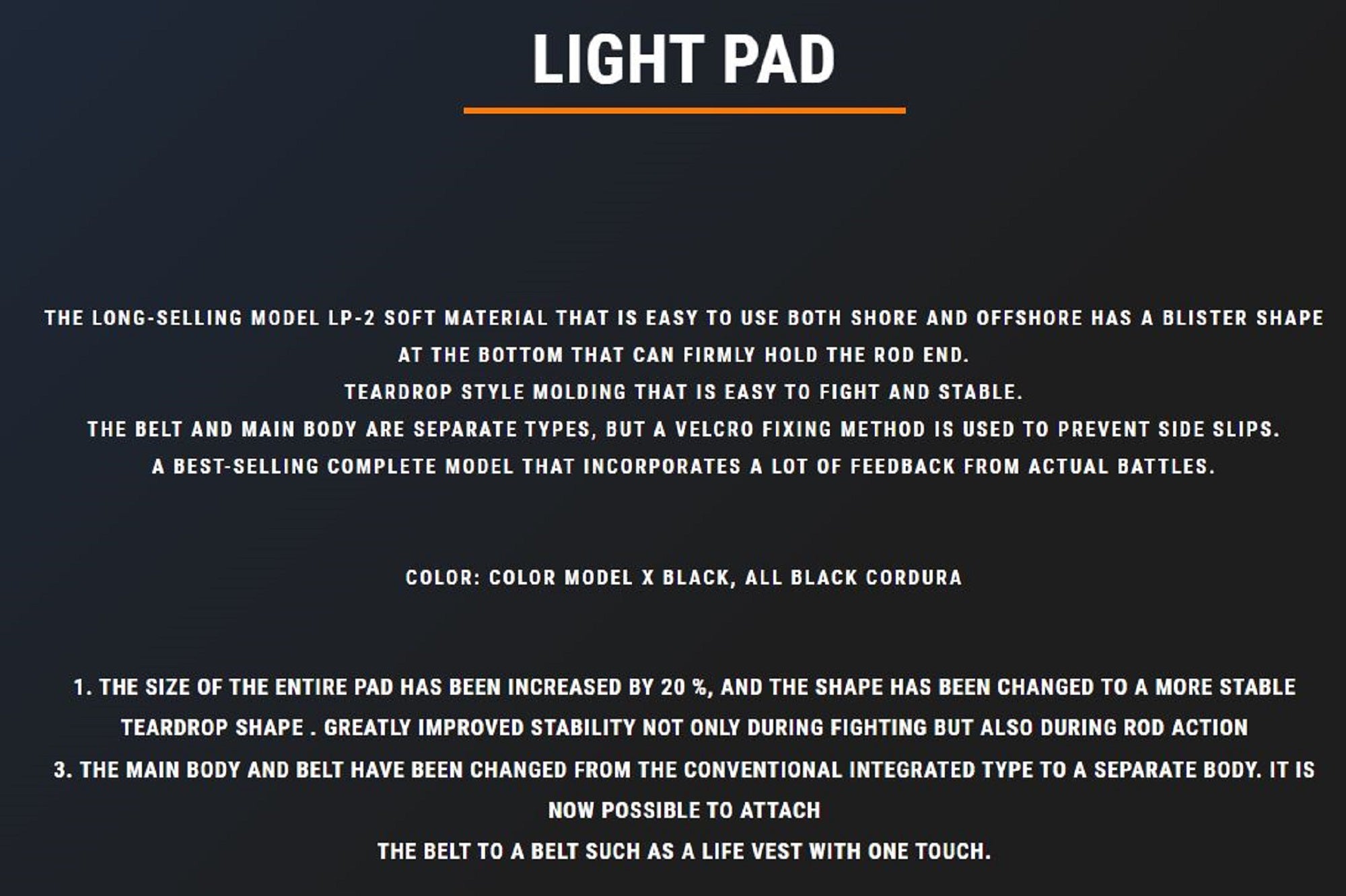 MC Works Light Fighting Pad Black (6457)