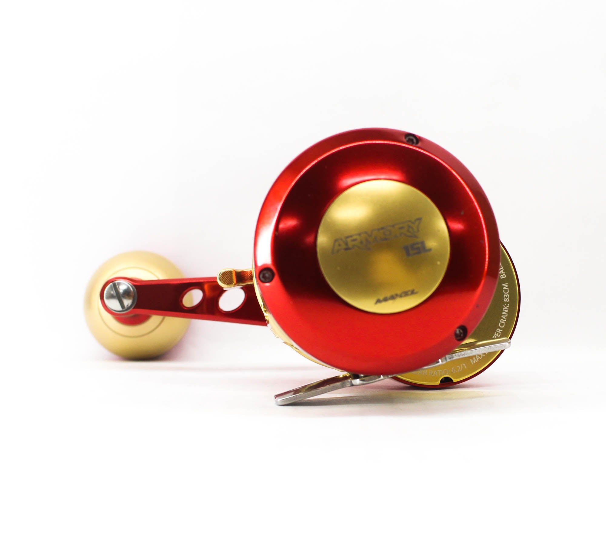 Maxel Reel Baitcast Armory 15L RD/L.GD (0001)