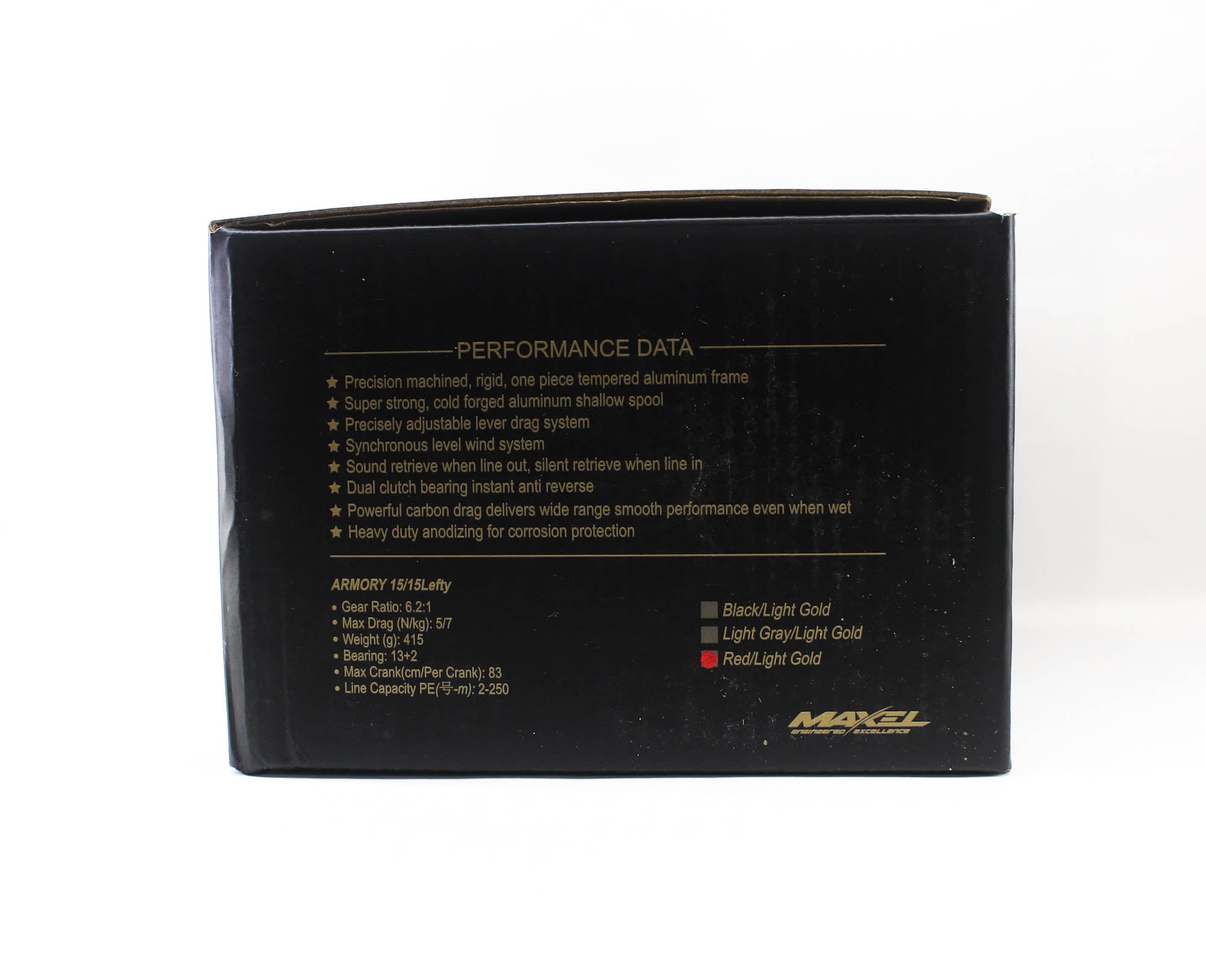 Maxel Reel Baitcast Armory 15L RD/L.GD (0001)
