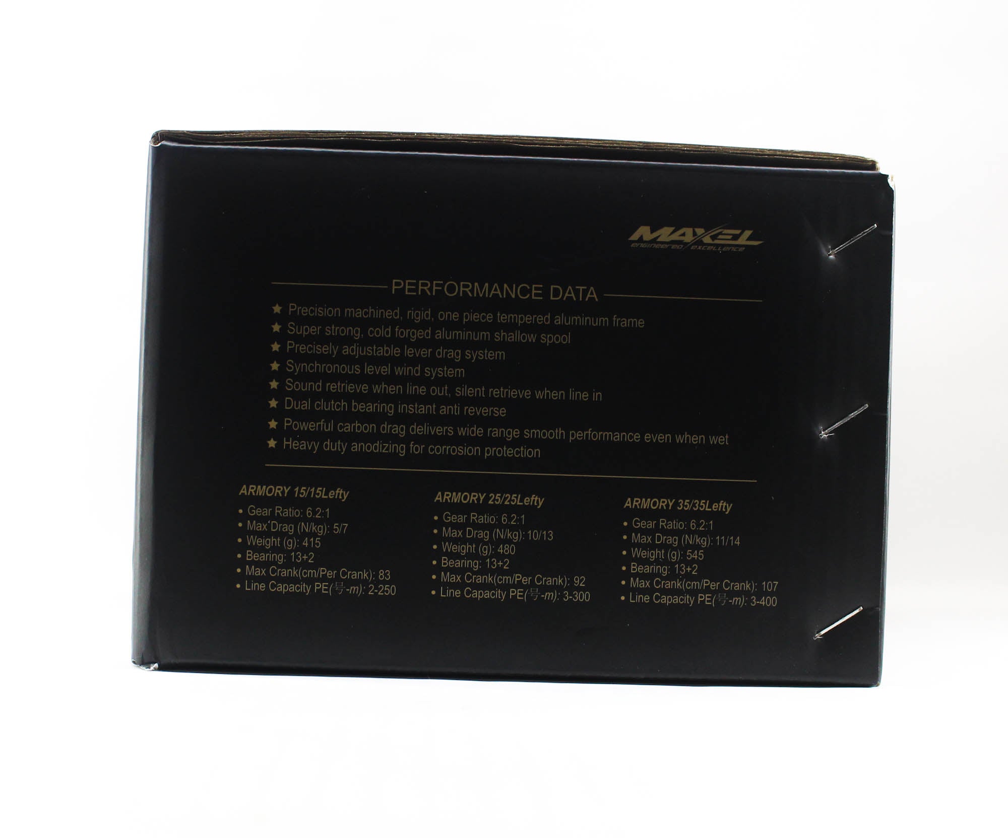 Maxel Reel Baitcast Armory 25L BK/P.P (0002)