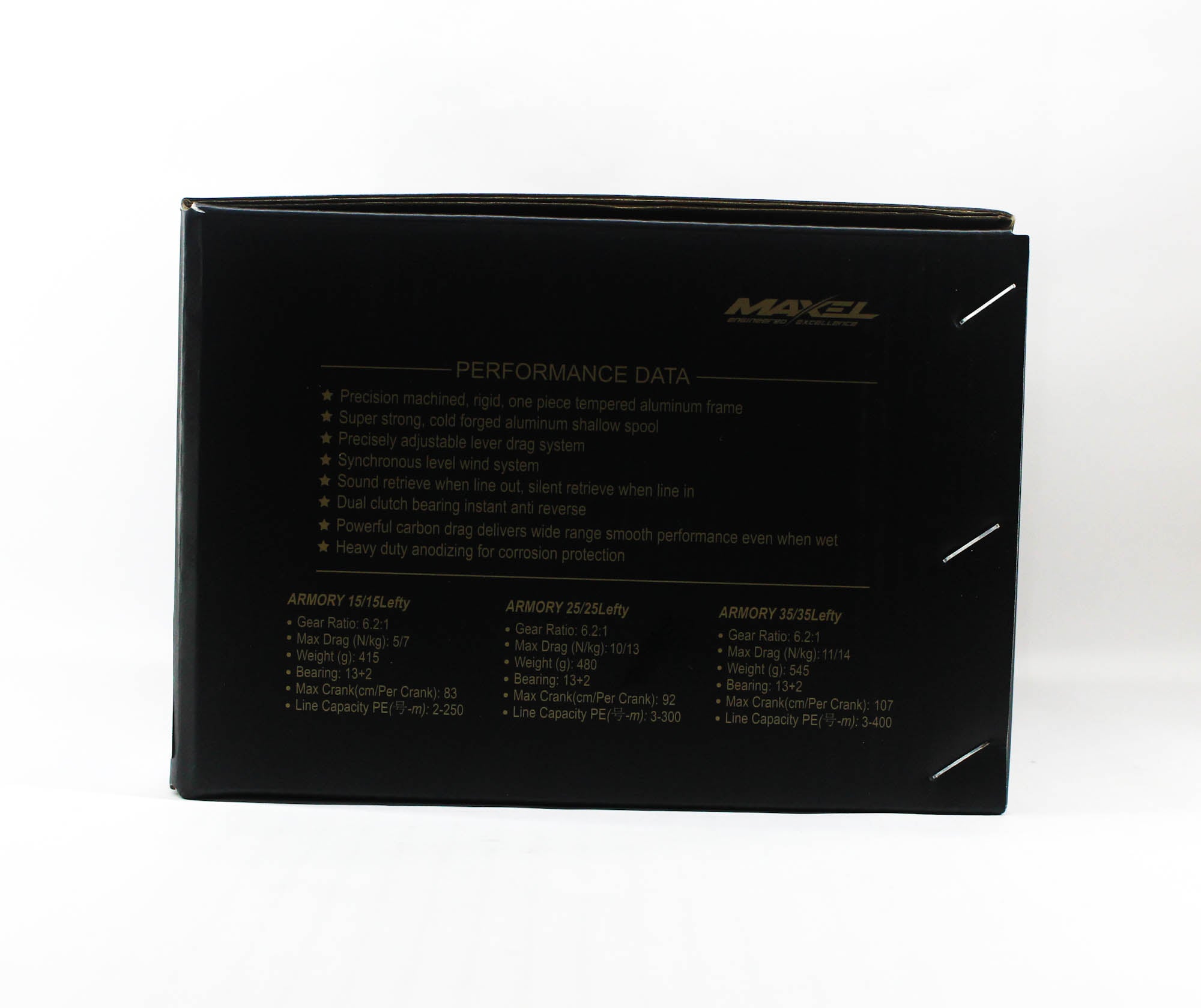 Maxel Reel Baitcast Armory 35L M.BK/CKN (0006)
