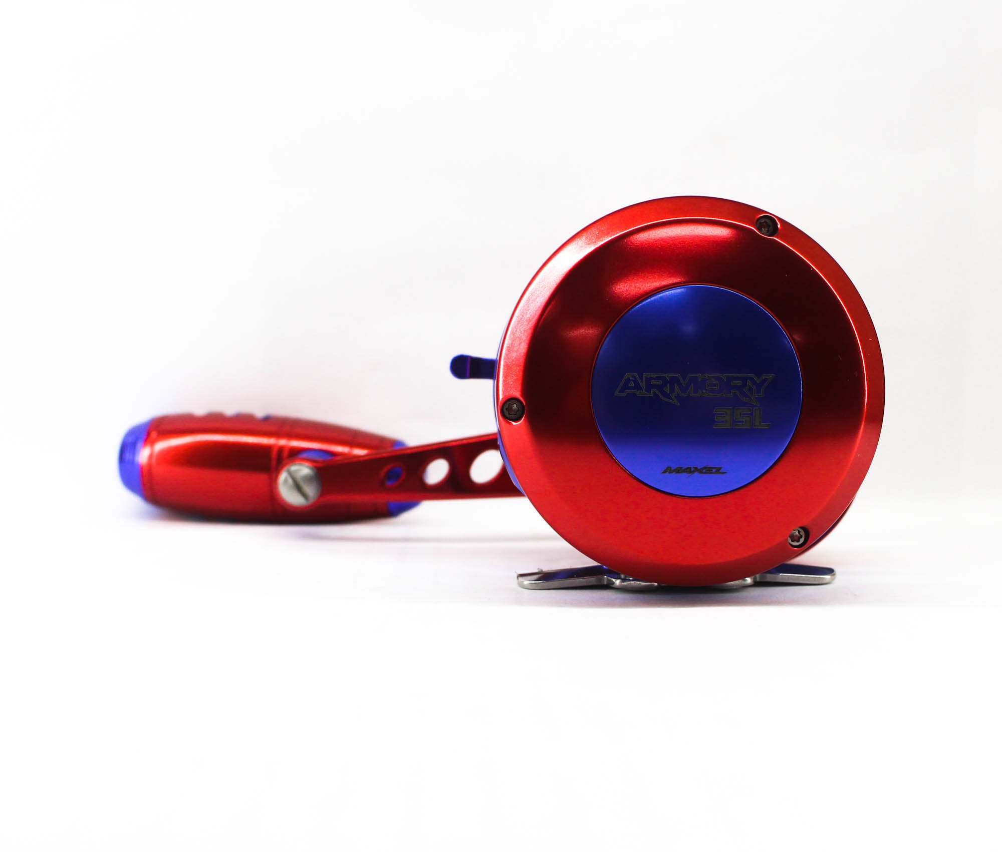 Maxel Reel Baitcast Armory 35L RD/BLUE (0007)