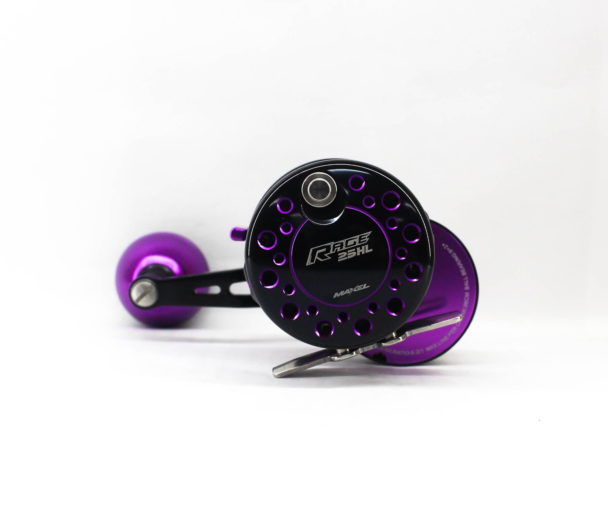 Maxel Reel Baitcast Rage PRO25HL BK/PP (0008)