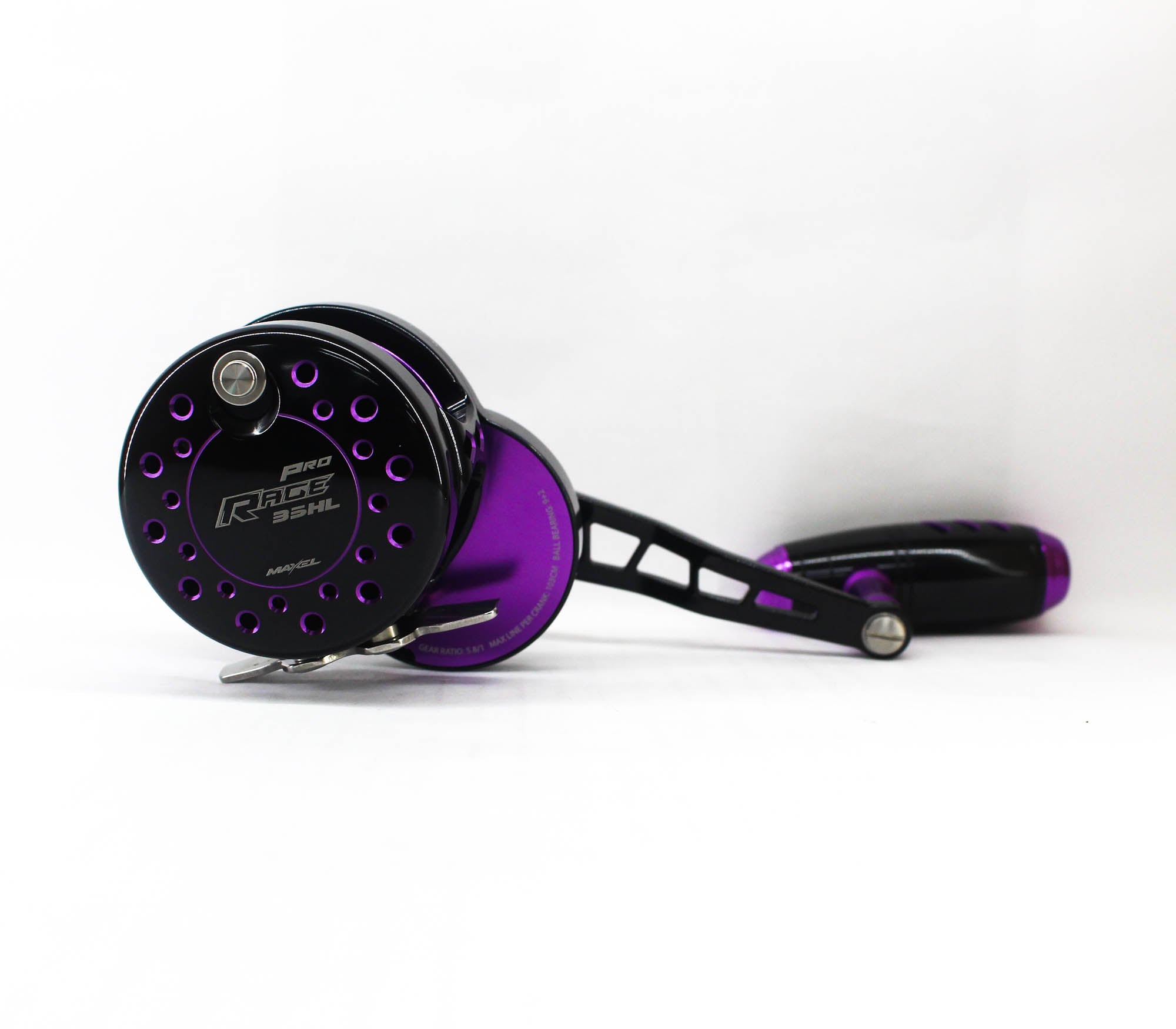 Maxel Reel Baitcast Rage PRO35HL BK/PP (0011)