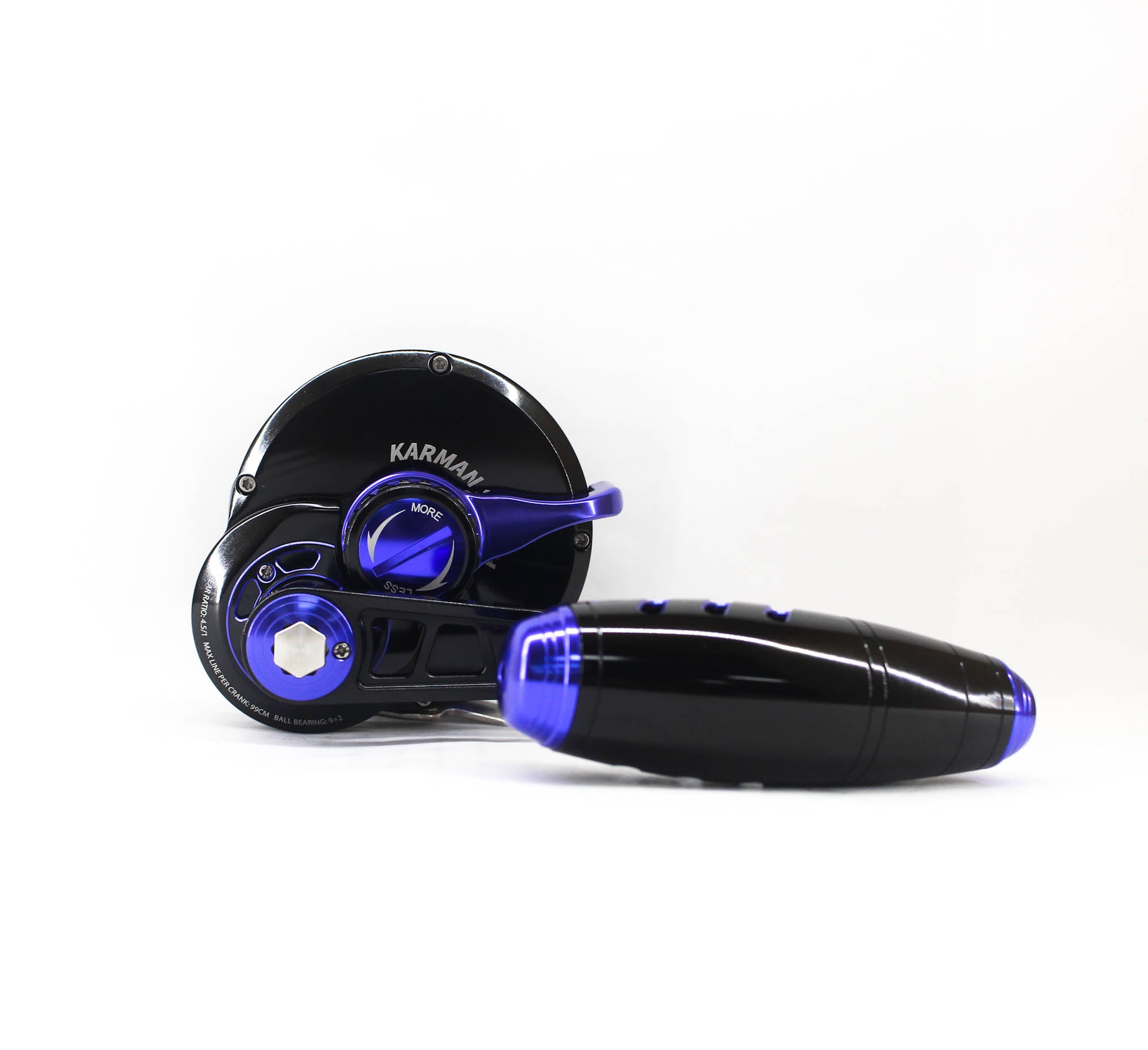Maxel Reel Baitcast Rage PRO80L BK/BLUE (0018)
