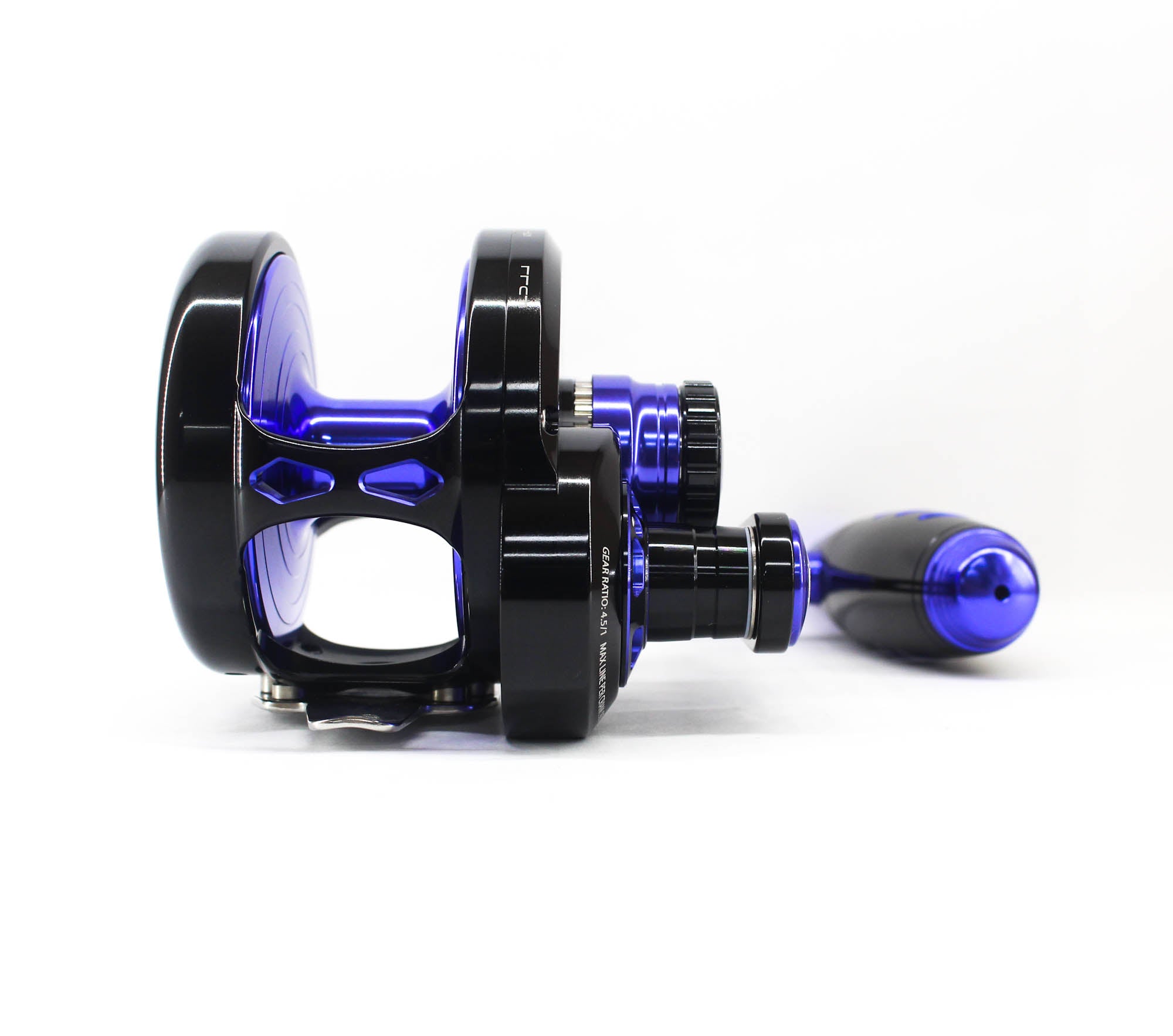Maxel Reel Baitcast Rage PRO80L BK/BLUE (0018)