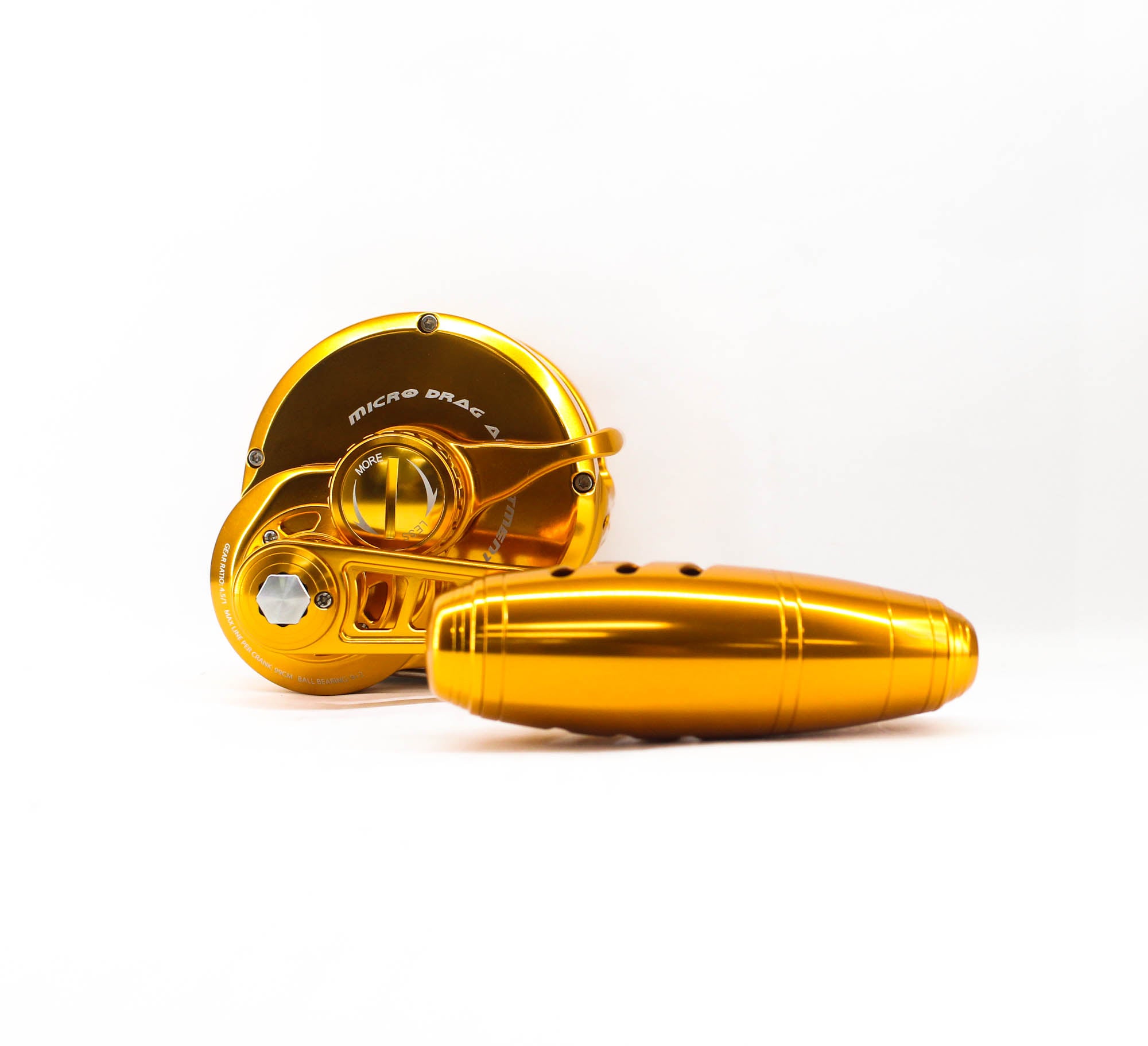 Maxel Reel Baitcast Rage PRO80L DARK GOLD (0019)