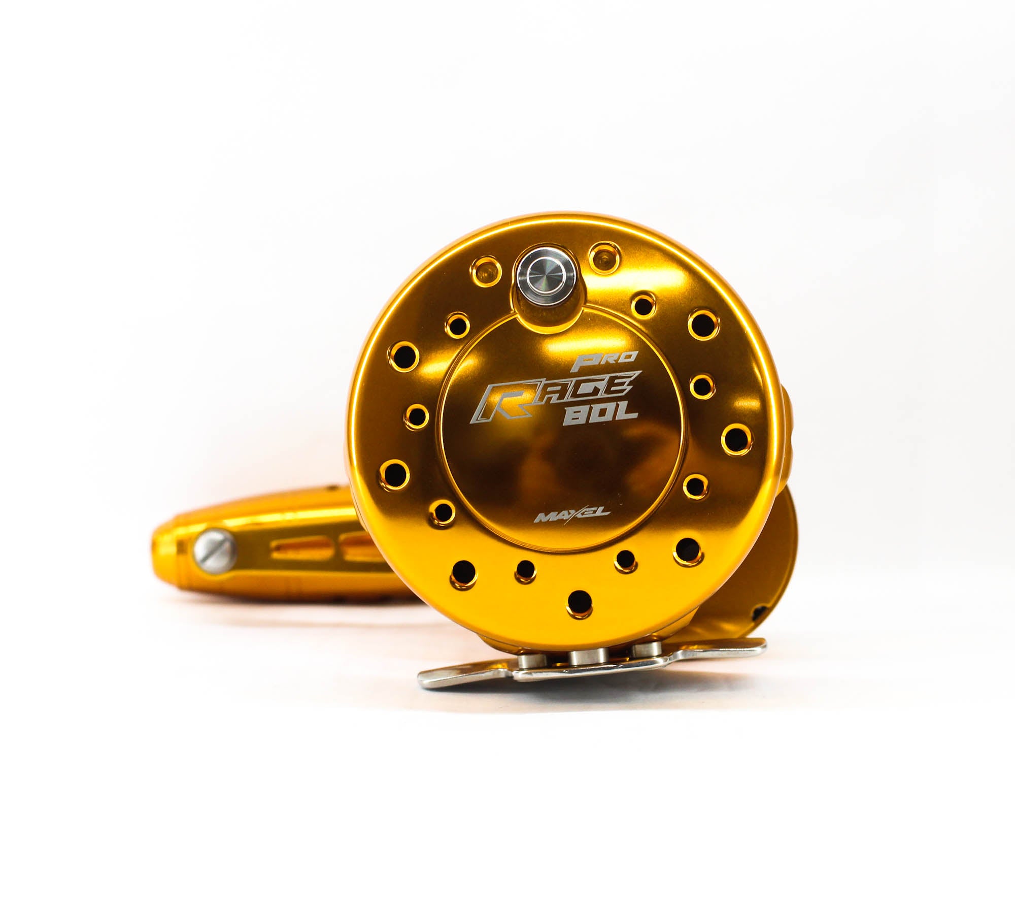 Maxel Reel Baitcast Rage PRO80L DARK GOLD (0019)