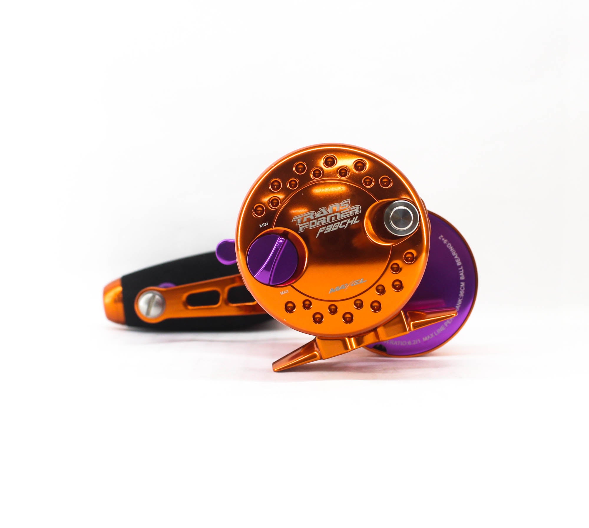 Maxel Reel Baitcast Transformer F30CHL ORG/P.P (0023)