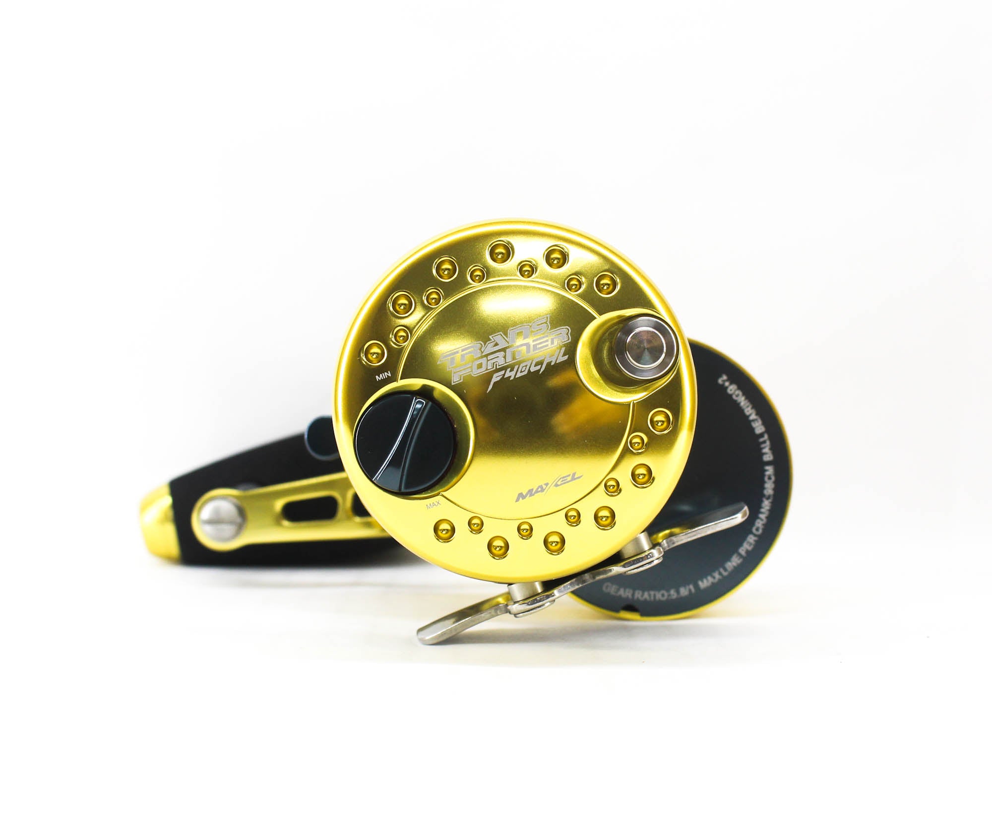 Maxel Reel Baitcast Transformer F40CHL GD/D.GY (0026)