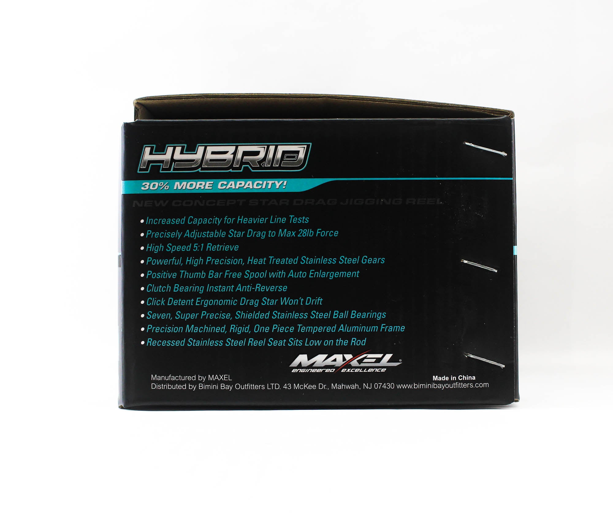 Maxel Reel Baitcast Hybrid HY25L BK/L.GY (0028)