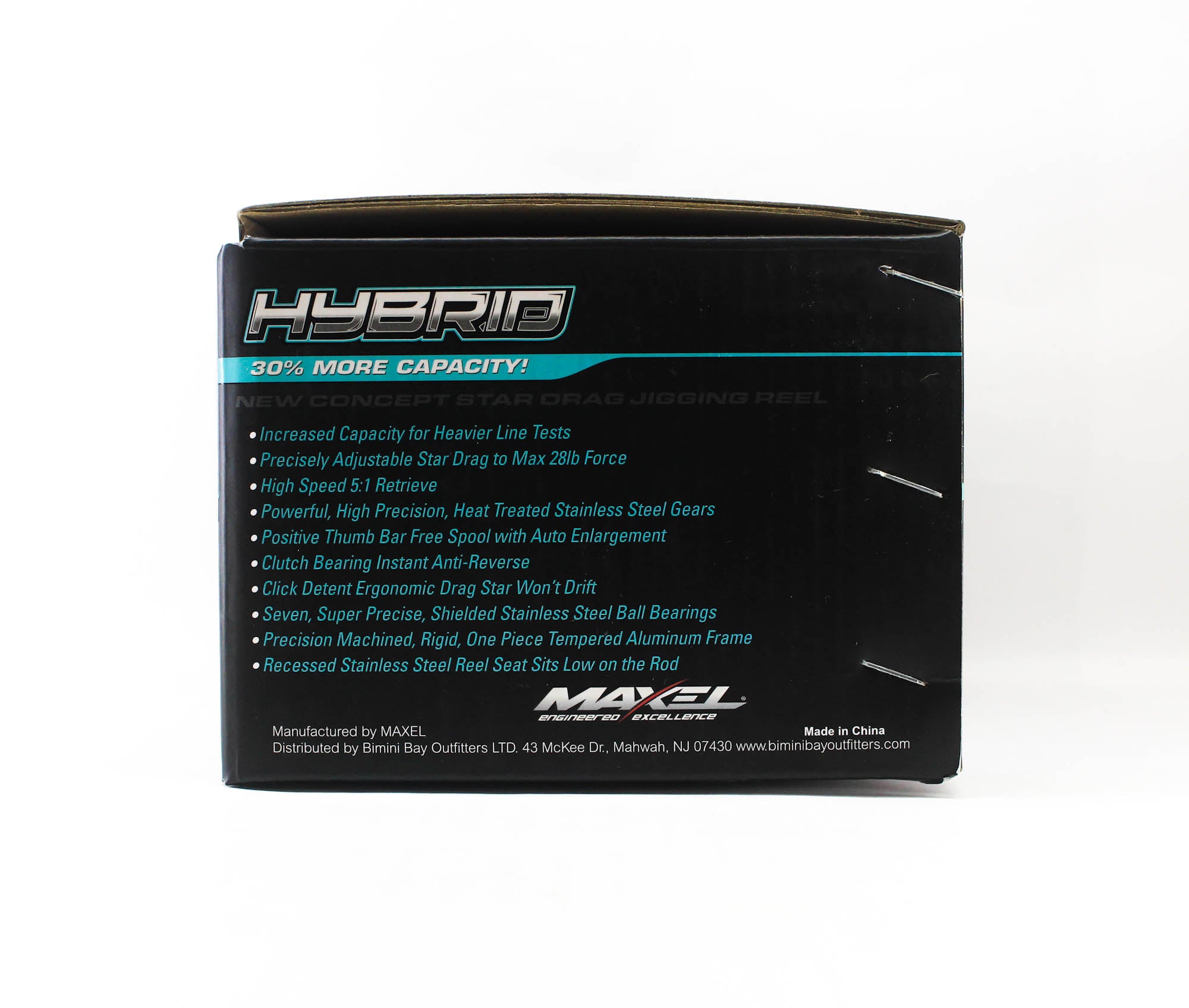 Maxel Reel Baitcast Hybrid HY25L PK/L.GY (0029)