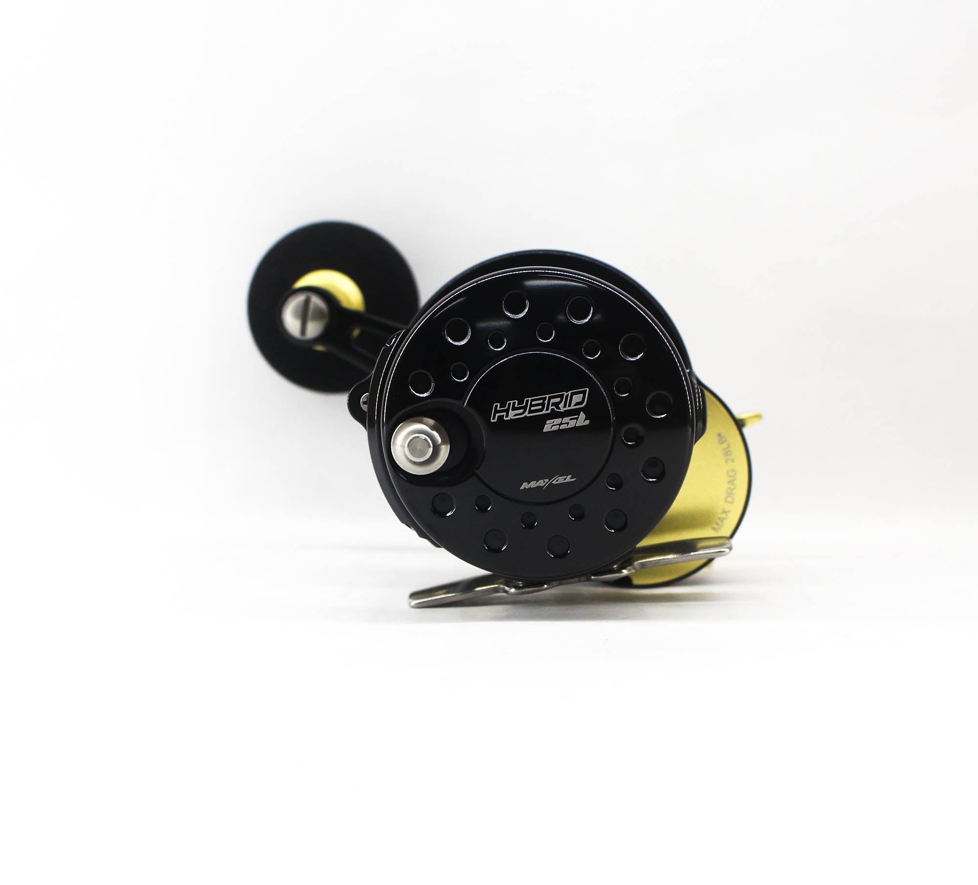 Maxel Reel Baitcast Hybrid HY25L BK/L.GD (0030)