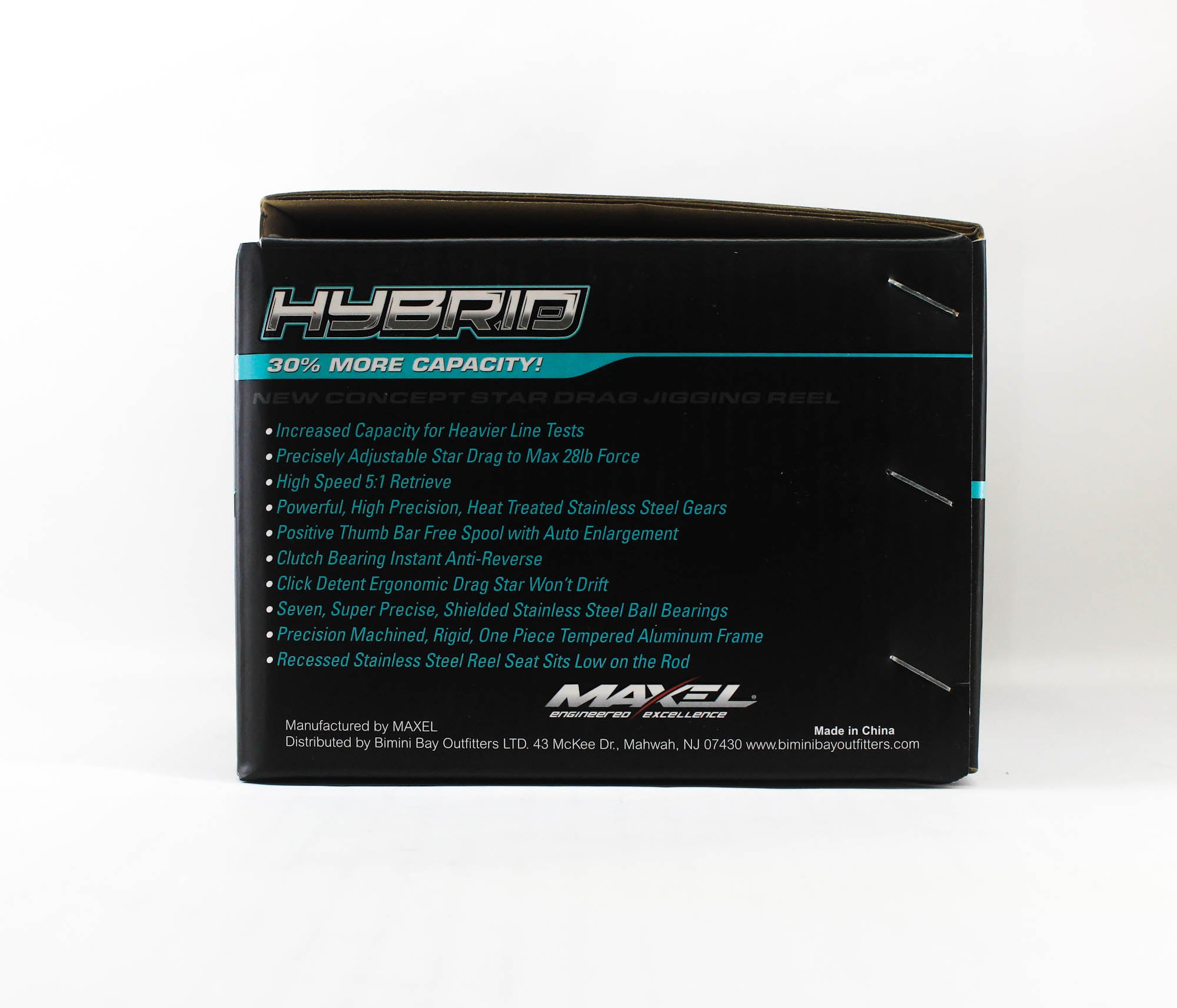 Maxel Reel Baitcast Hybrid HY25L BK/L.GD (0030)