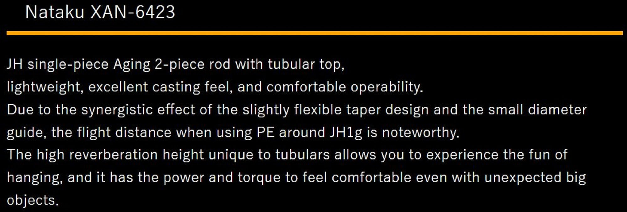 Le Game Rod Spinning X-Armatura XAN-6423 Light Game Nataku (5131)