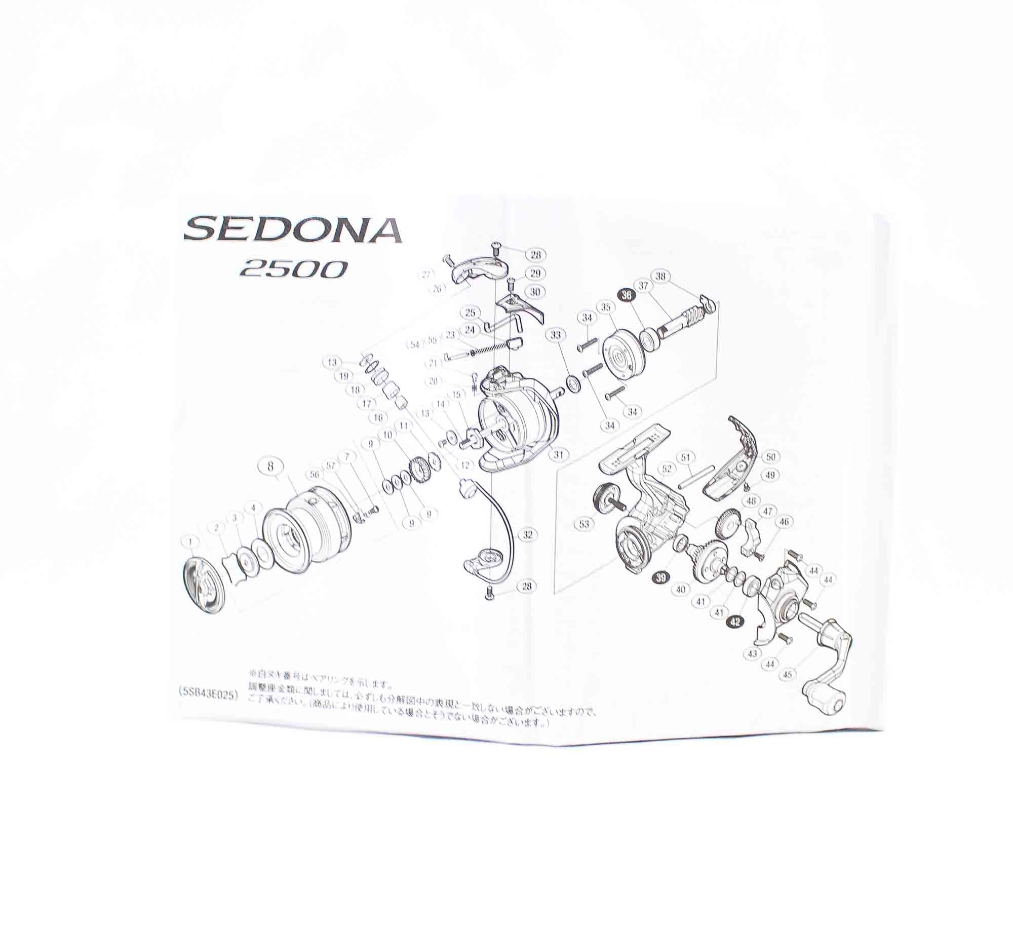 Sale Shimano Reel Spinning Sedona SE-2500FI 2500 (1208)