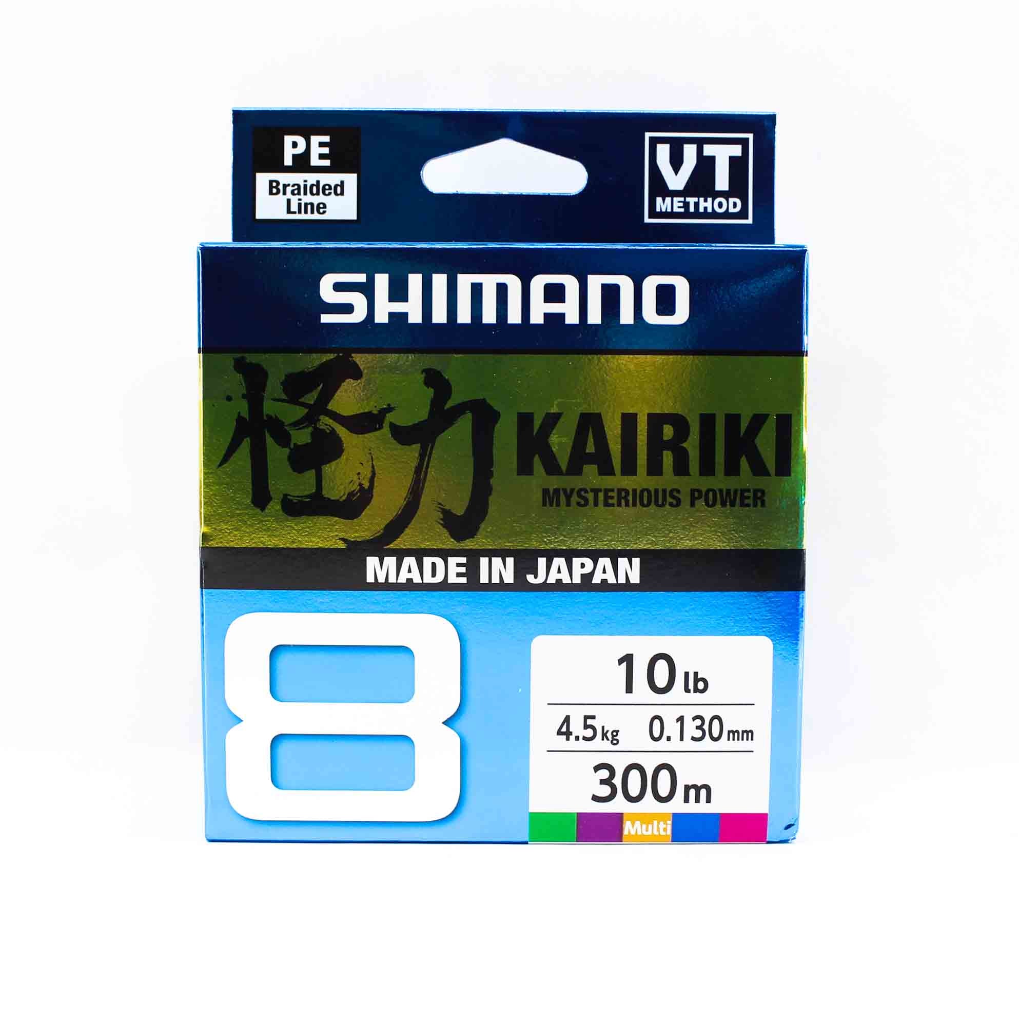 Sale Shimano PL-M68RE Kairiki P.E Line 300m 10lb Multi (8985)