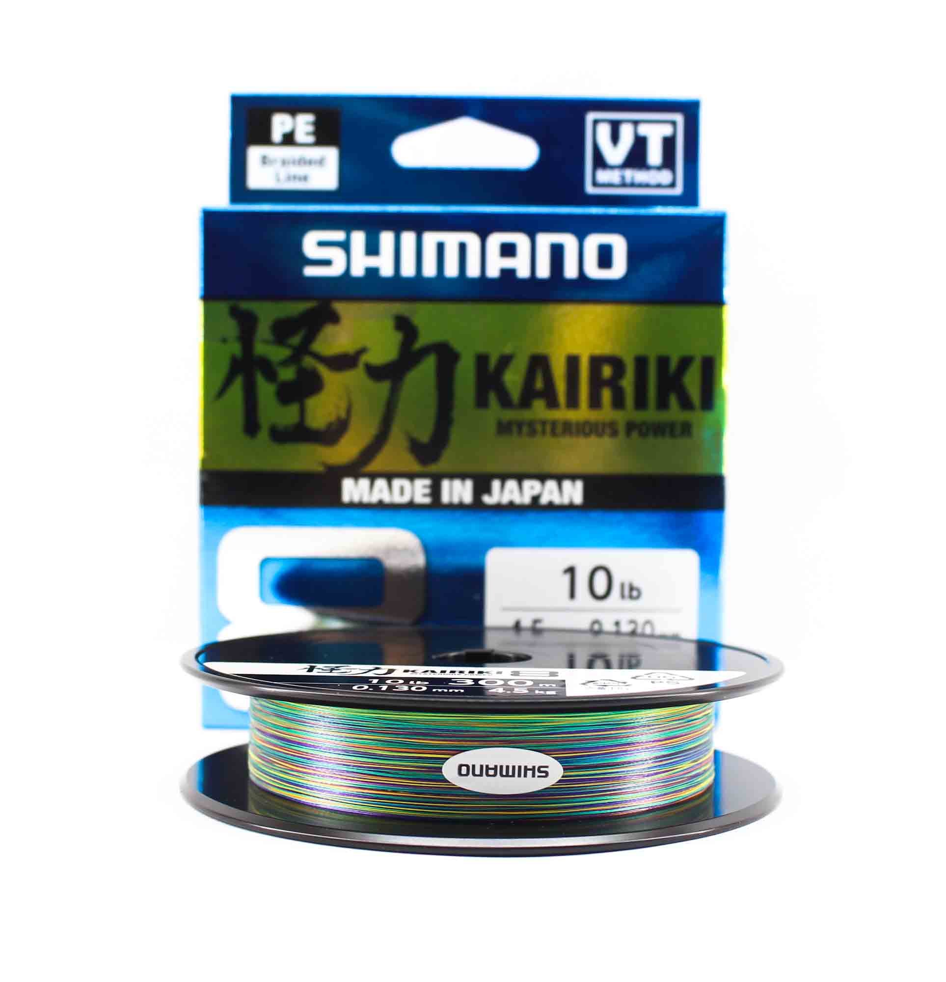 Sale Shimano PL-M68RE Kairiki P.E Line 300m 10lb Multi (8985)