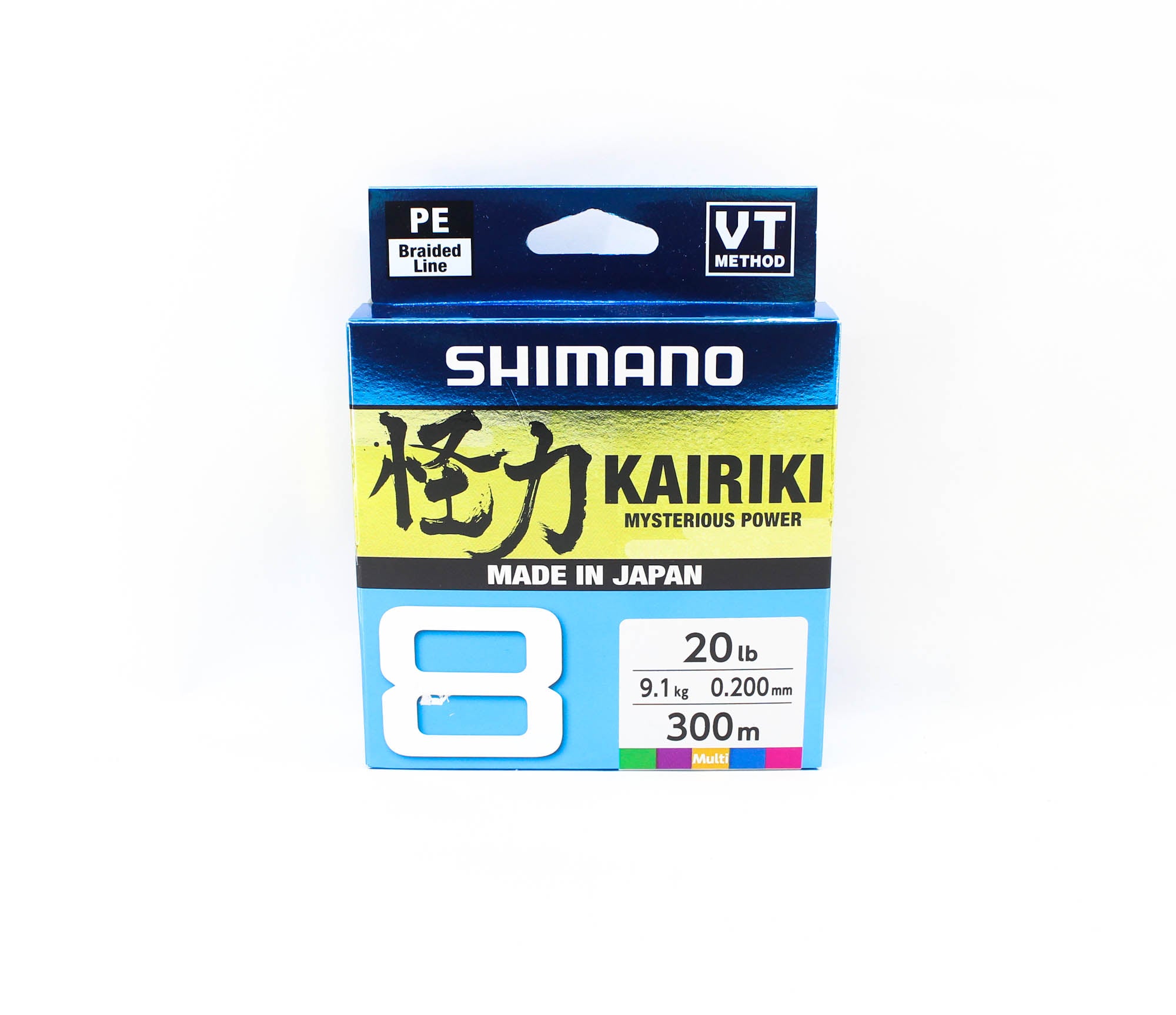 Sale Shimano PL-M68RE Kairiki P.E Line 300m 20lb Multi (9005)